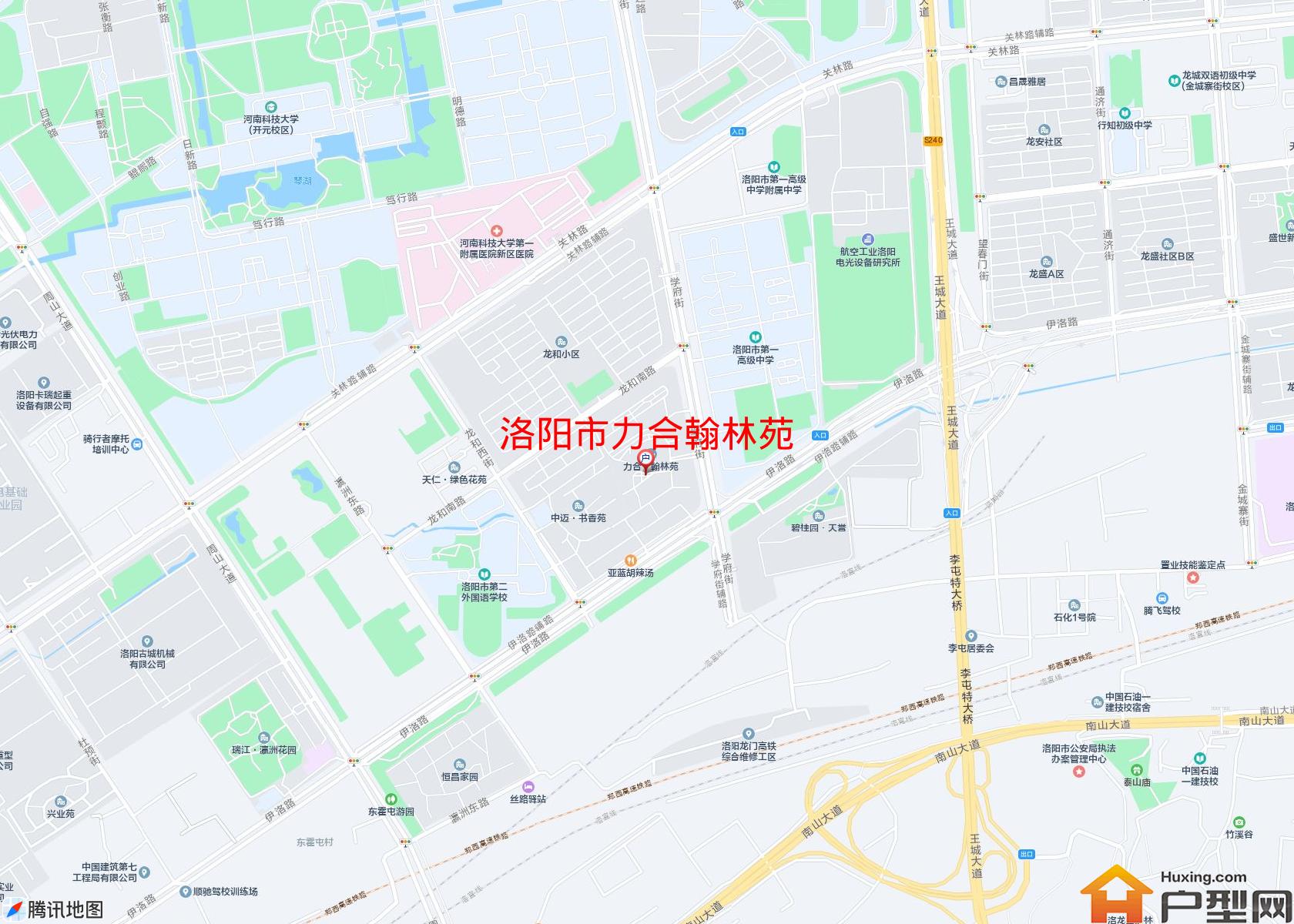 力合翰林苑小区 - 户型网