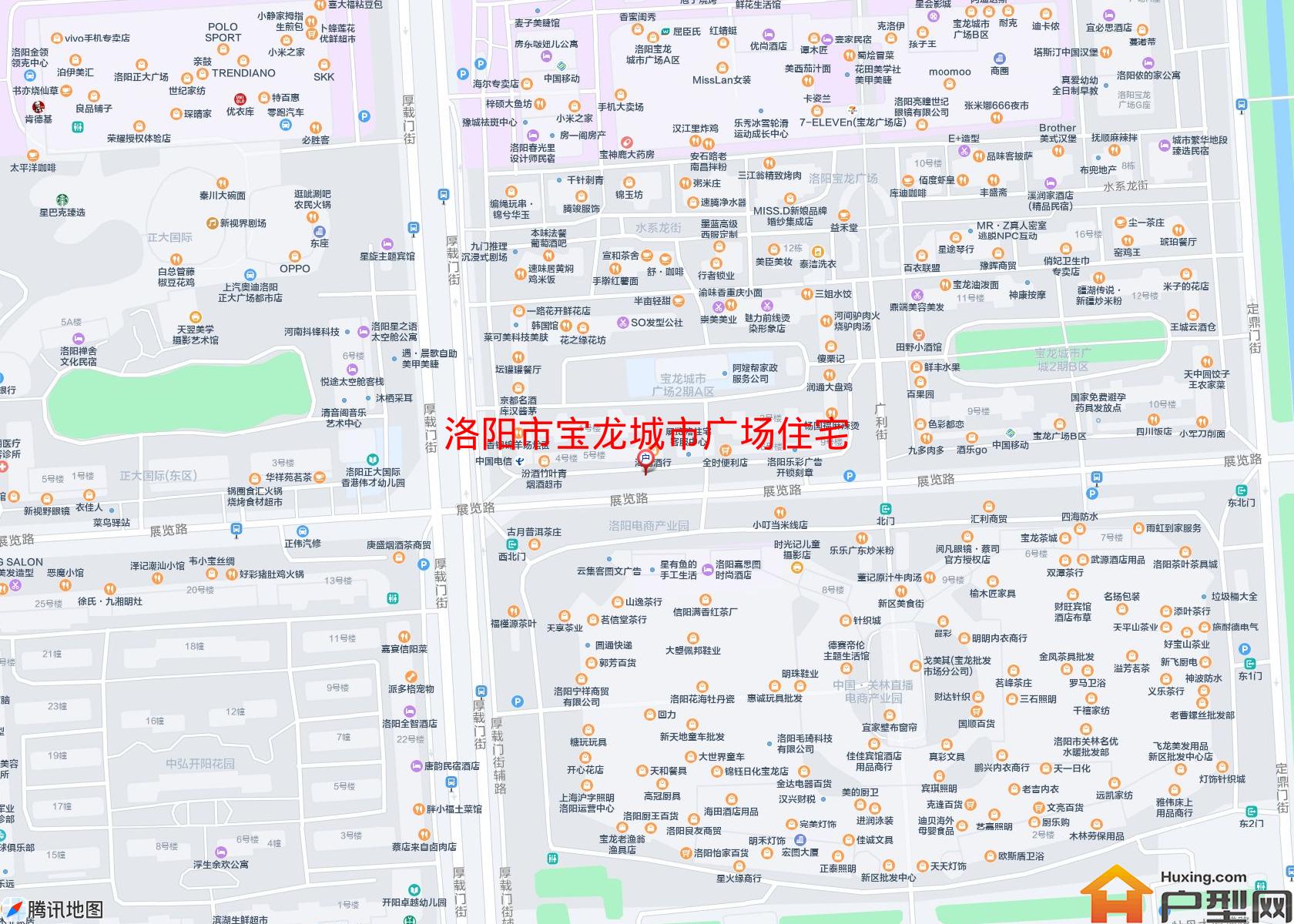 宝龙城市广场住宅小区 - 户型网