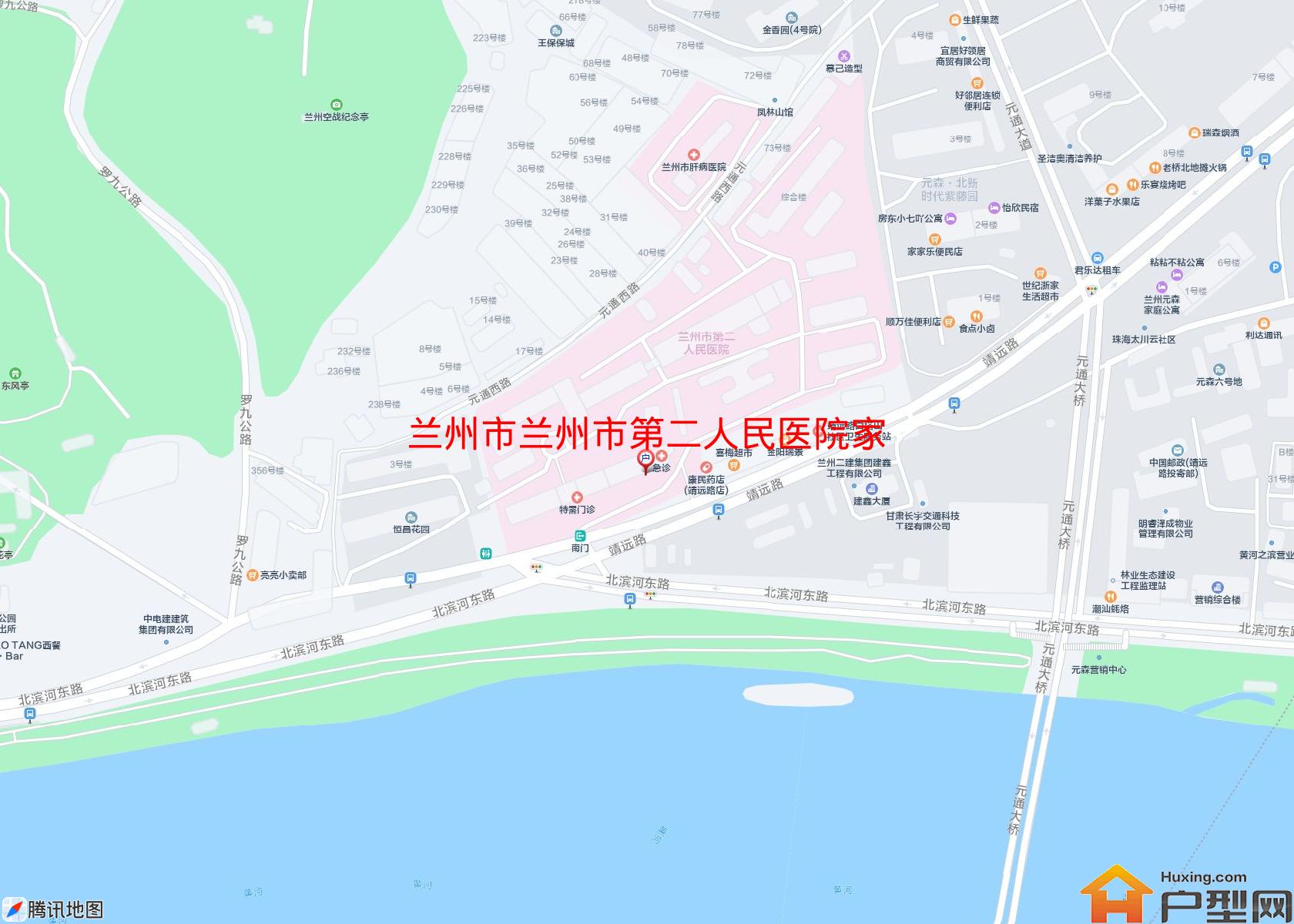 兰州市第二人民医院家属院小区 - 户型网