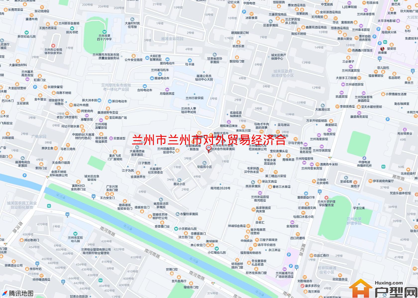 兰州市对外贸易经济合作家属院小区 - 户型网