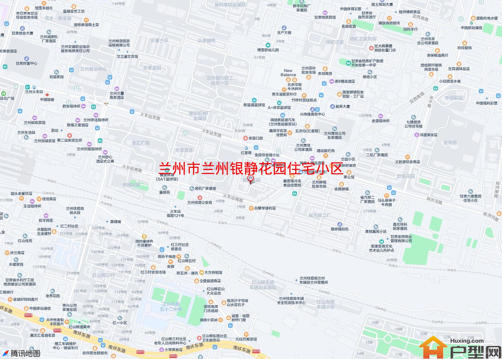 兰州银静花园住宅小区小区 - 户型网