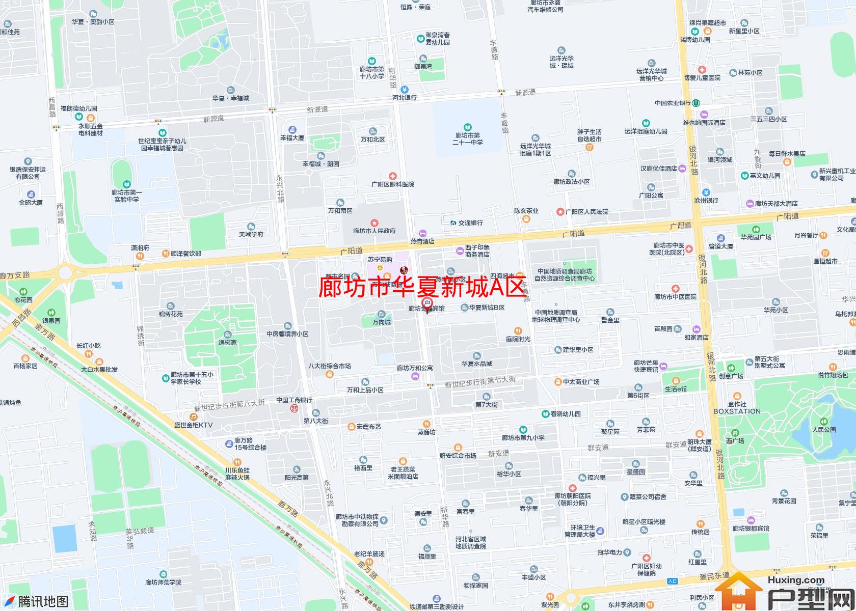 华夏新城A区小区 - 户型网