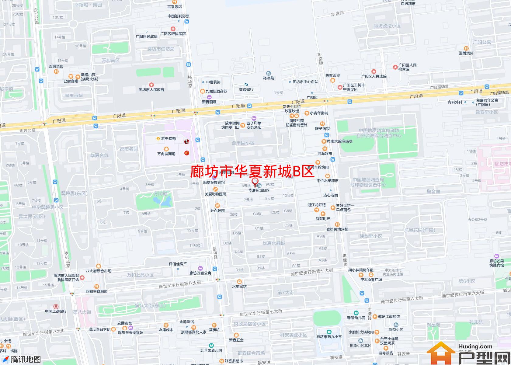 华夏新城B区小区 - 户型网