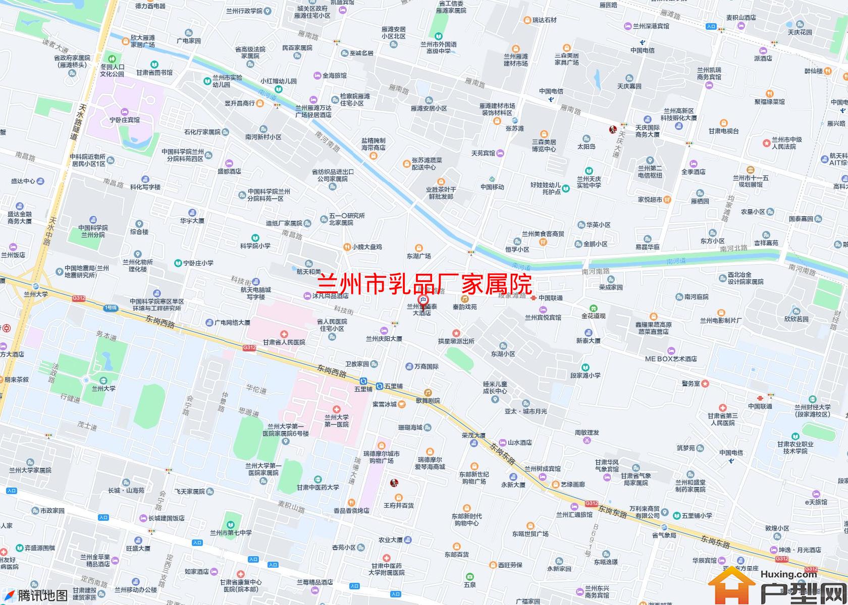 乳品厂家属院小区 - 户型网
