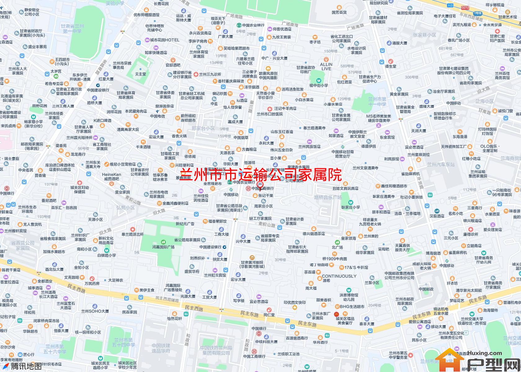 市运输公司家属院小区 - 户型网