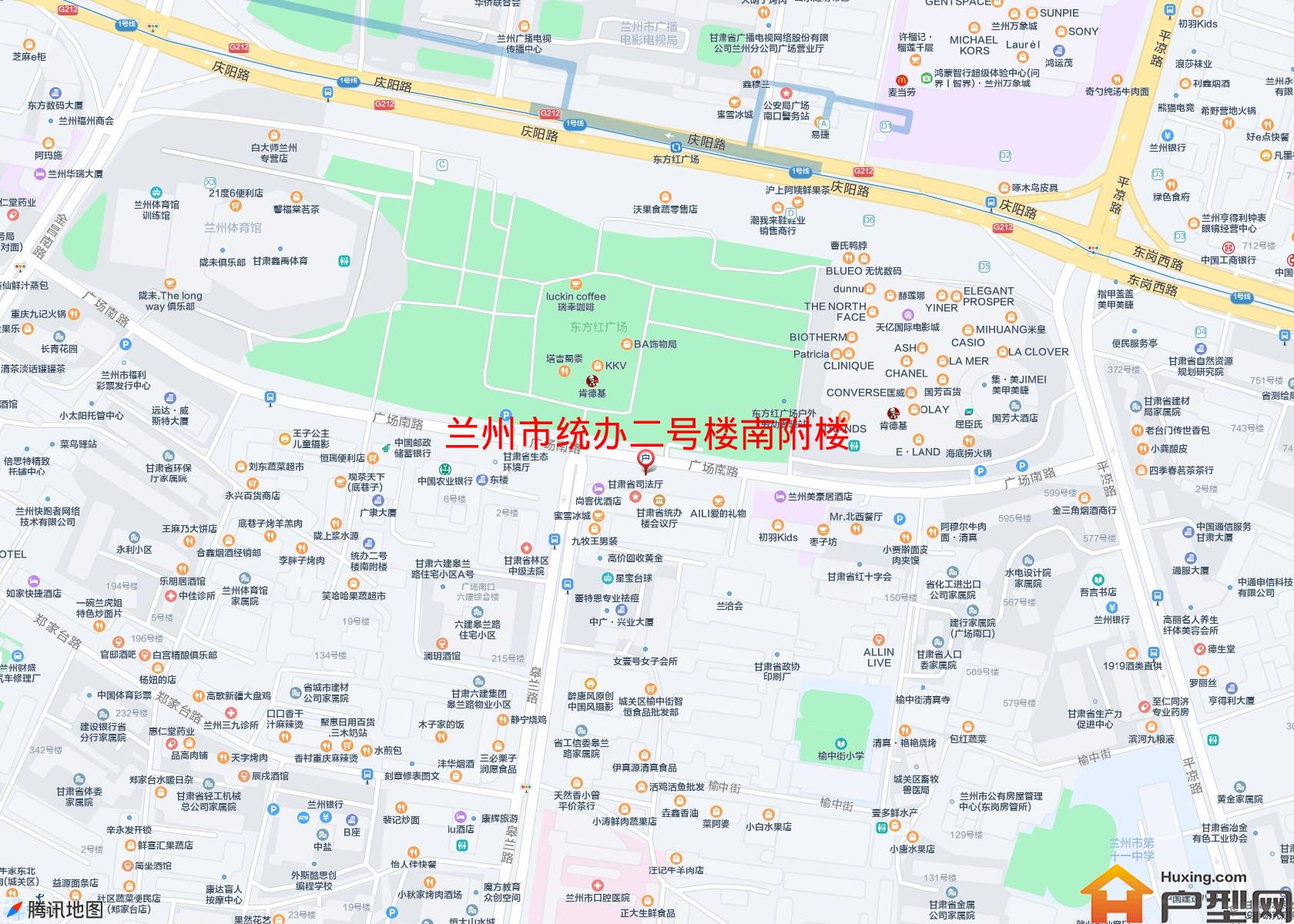统办二号楼南附楼小区 - 户型网