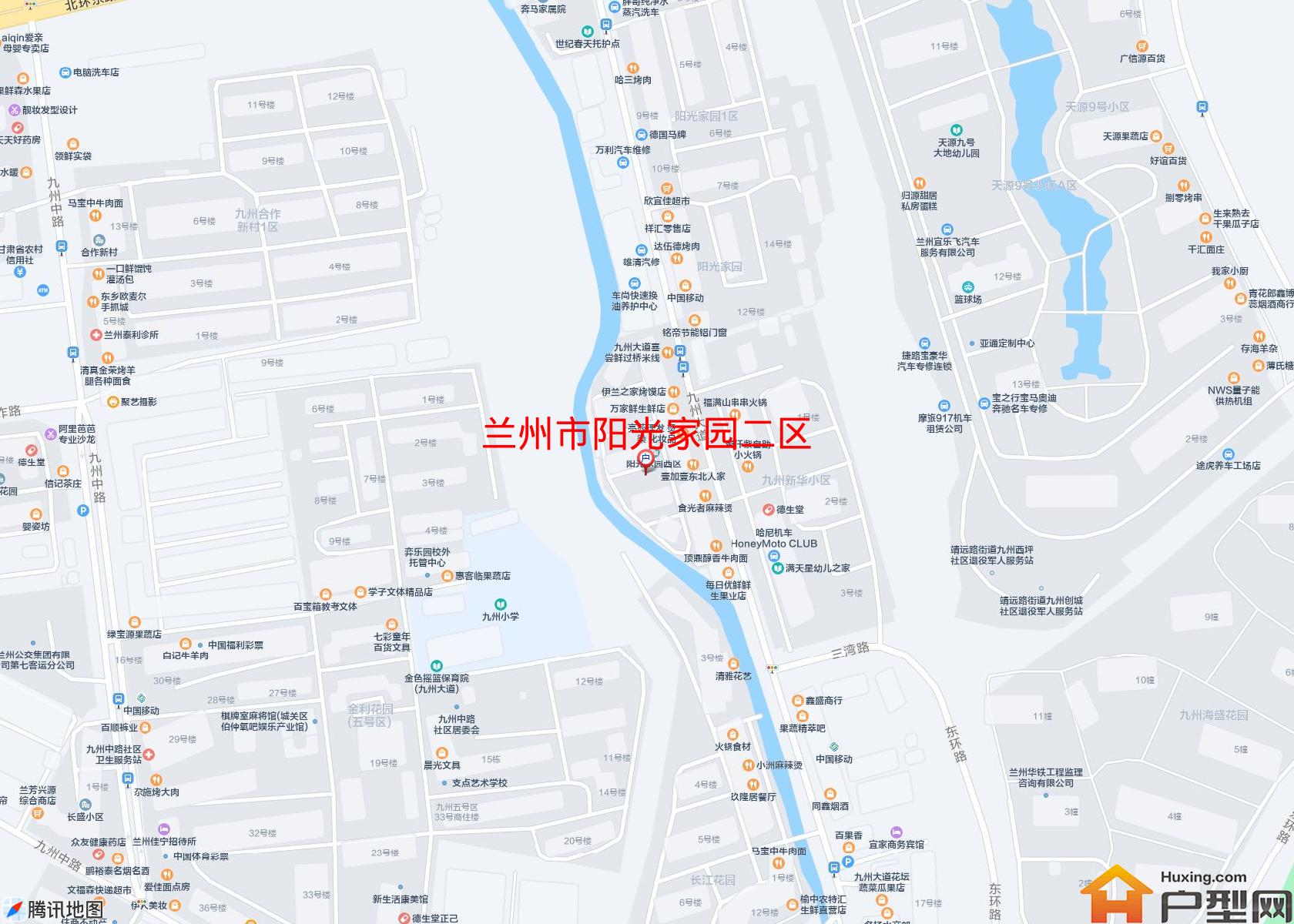 阳光家园二区小区 - 户型网