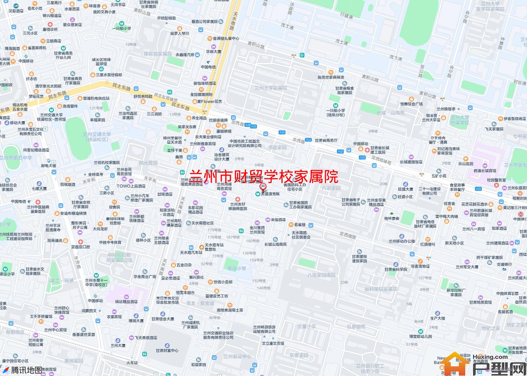 财贸学校家属院小区 - 户型网