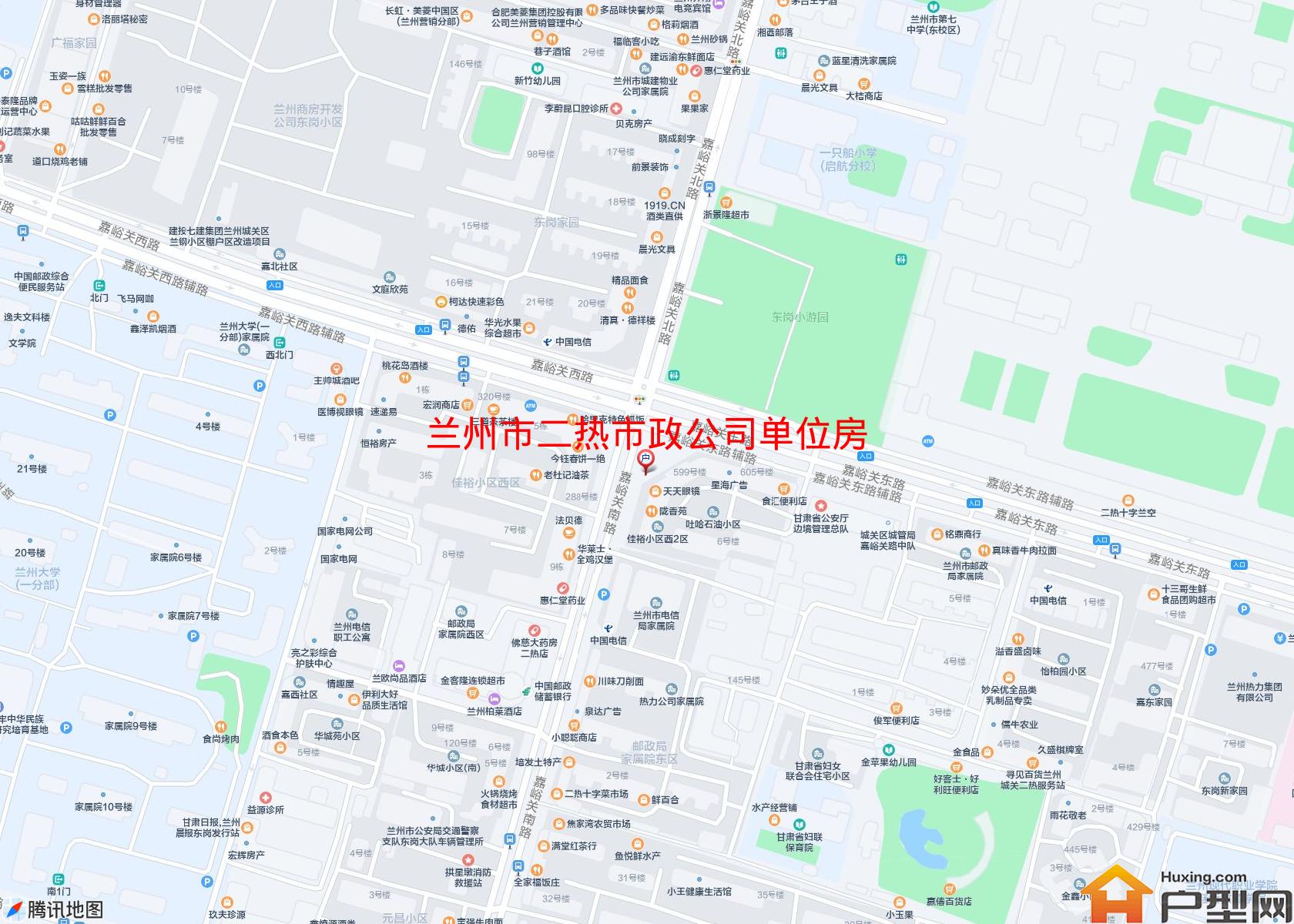 二热市政公司单位房小区 - 户型网