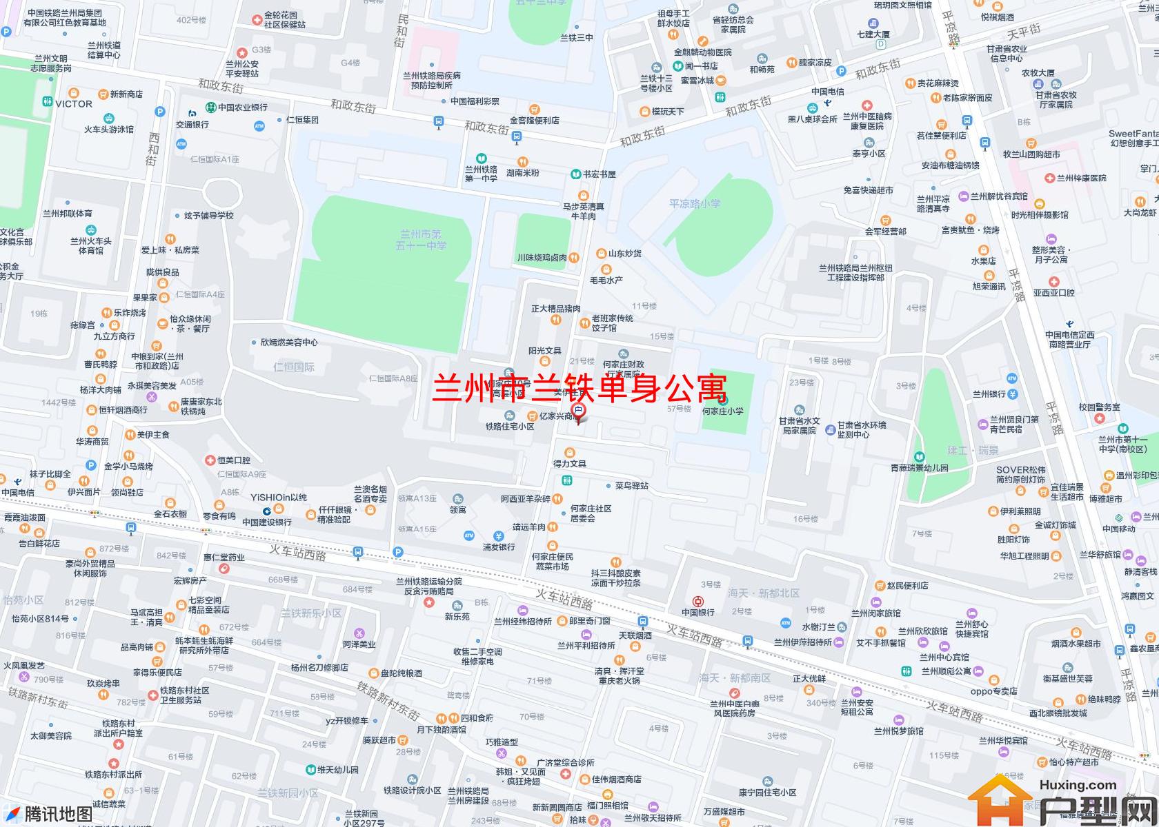 兰铁单身公寓小区 - 户型网