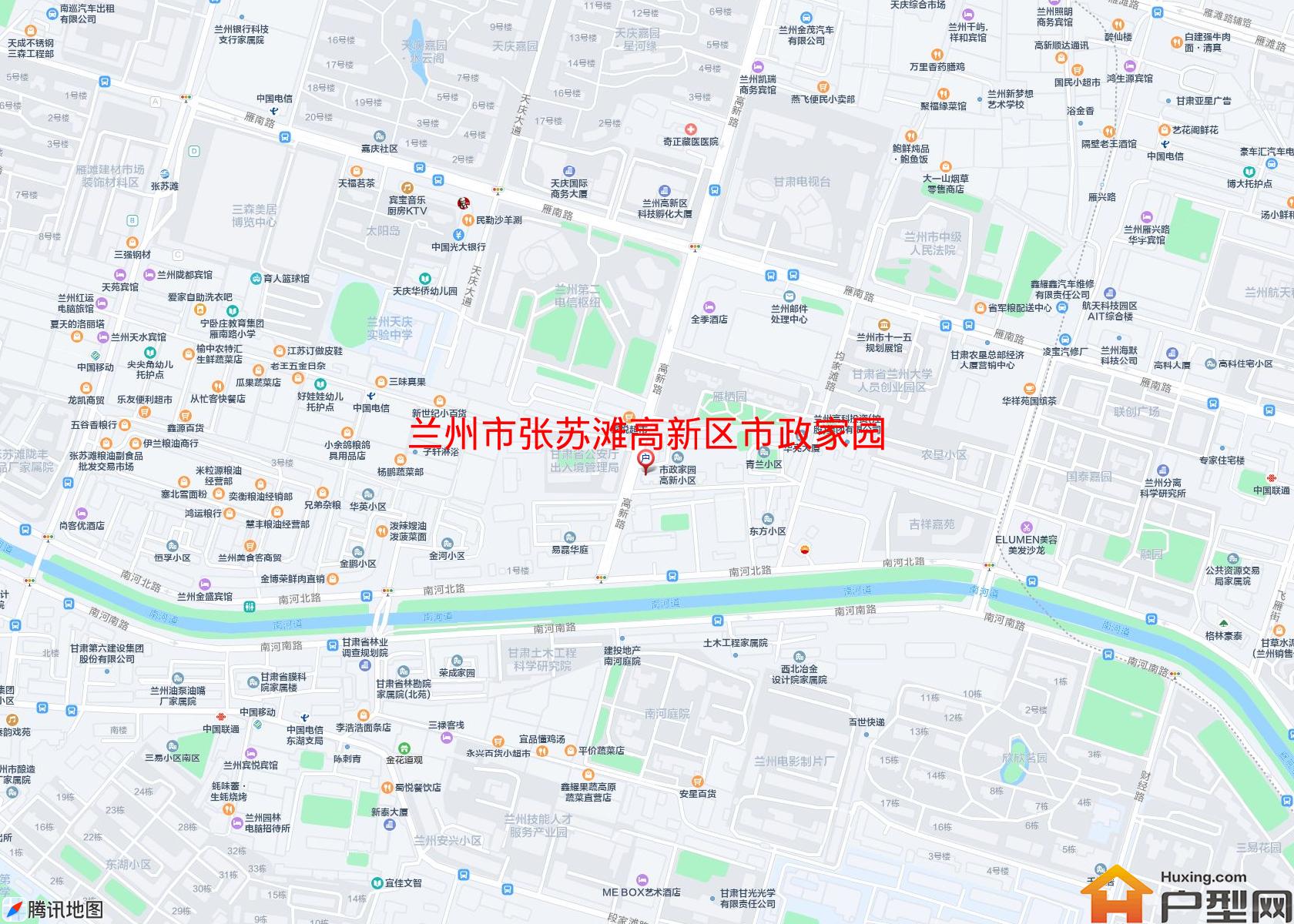 张苏滩高新区市政家园小区小区 - 户型网