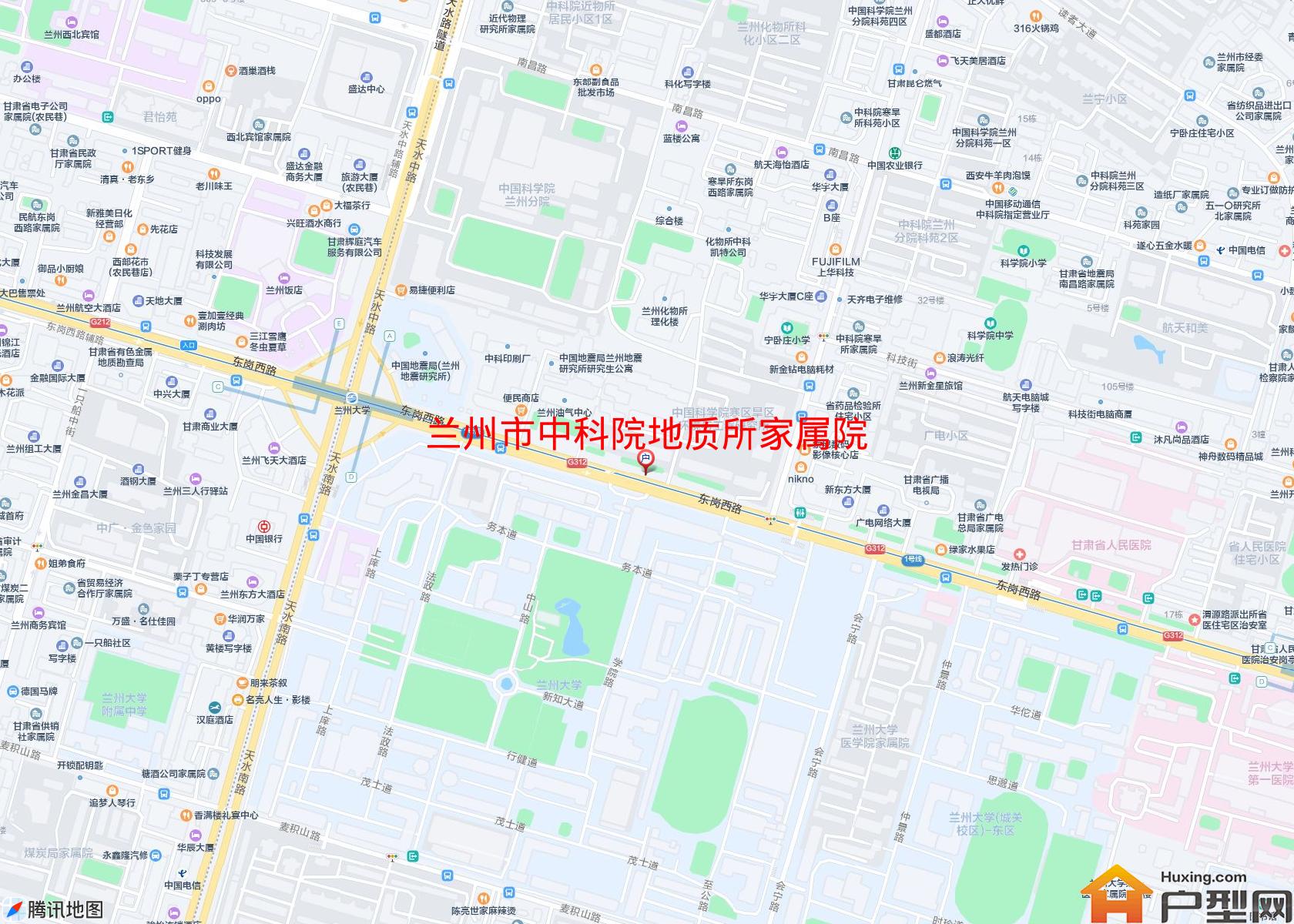 中科院地质所家属院小区 - 户型网
