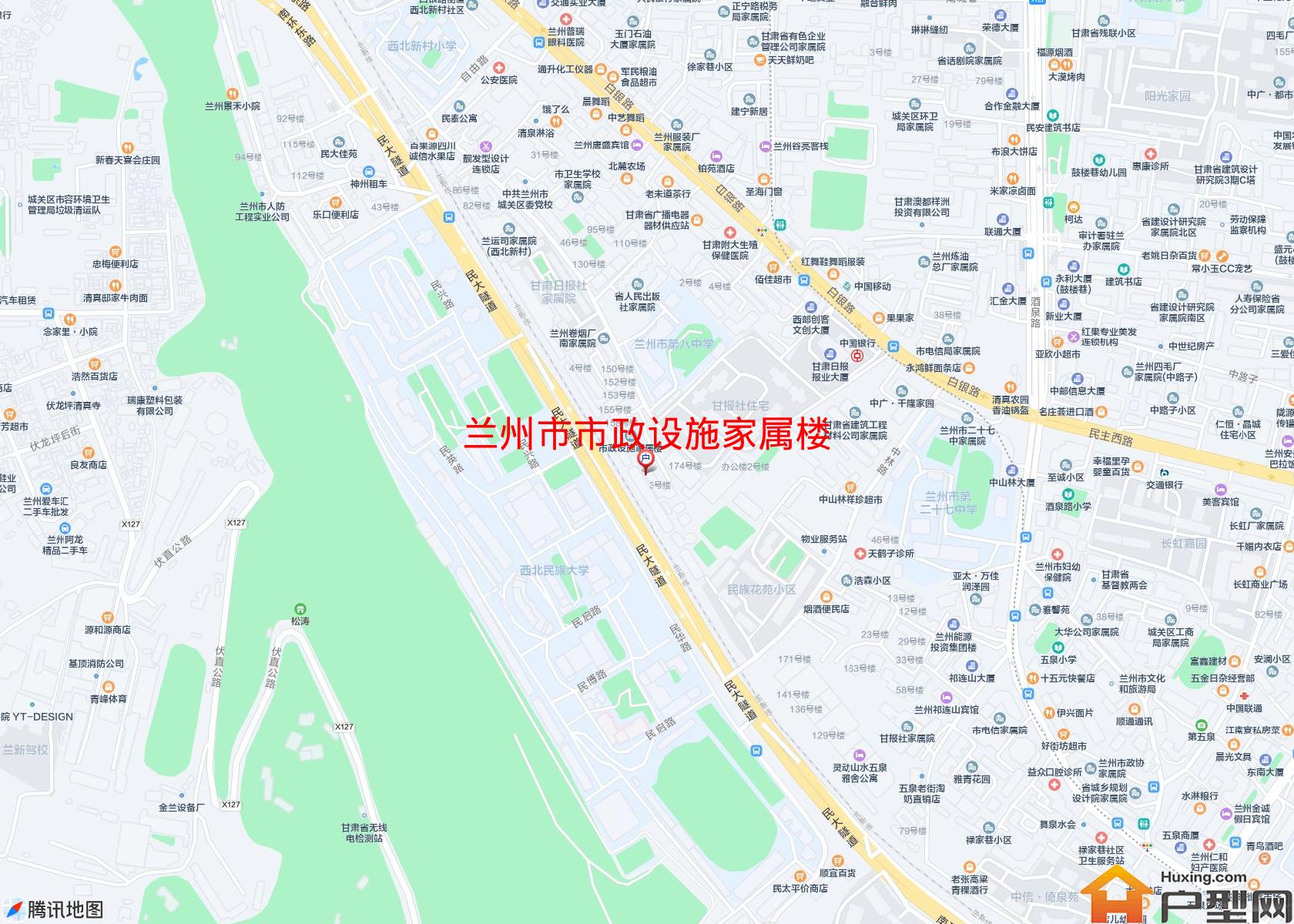 市政设施家属楼小区 - 户型网
