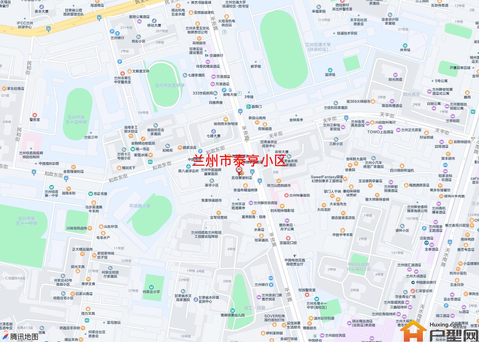 泰亨小区小区 - 户型网