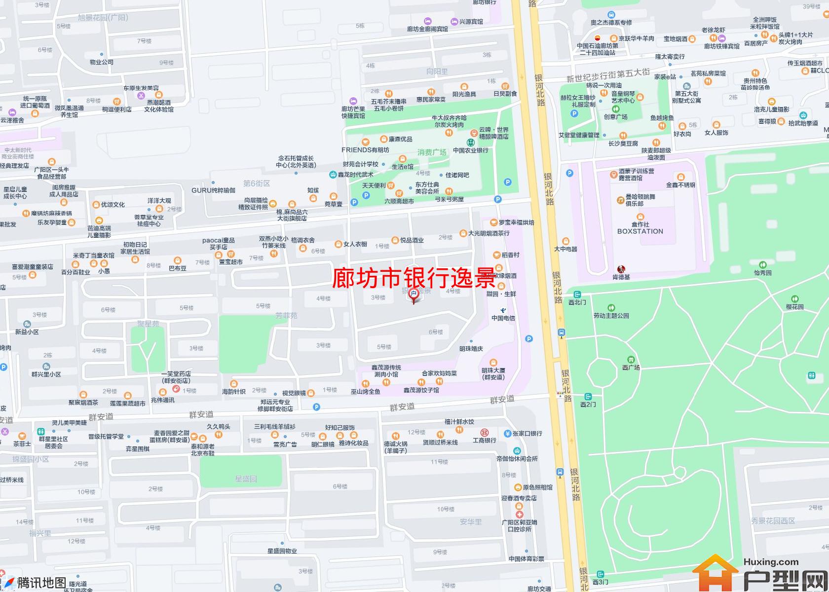 银行逸景小区 - 户型网