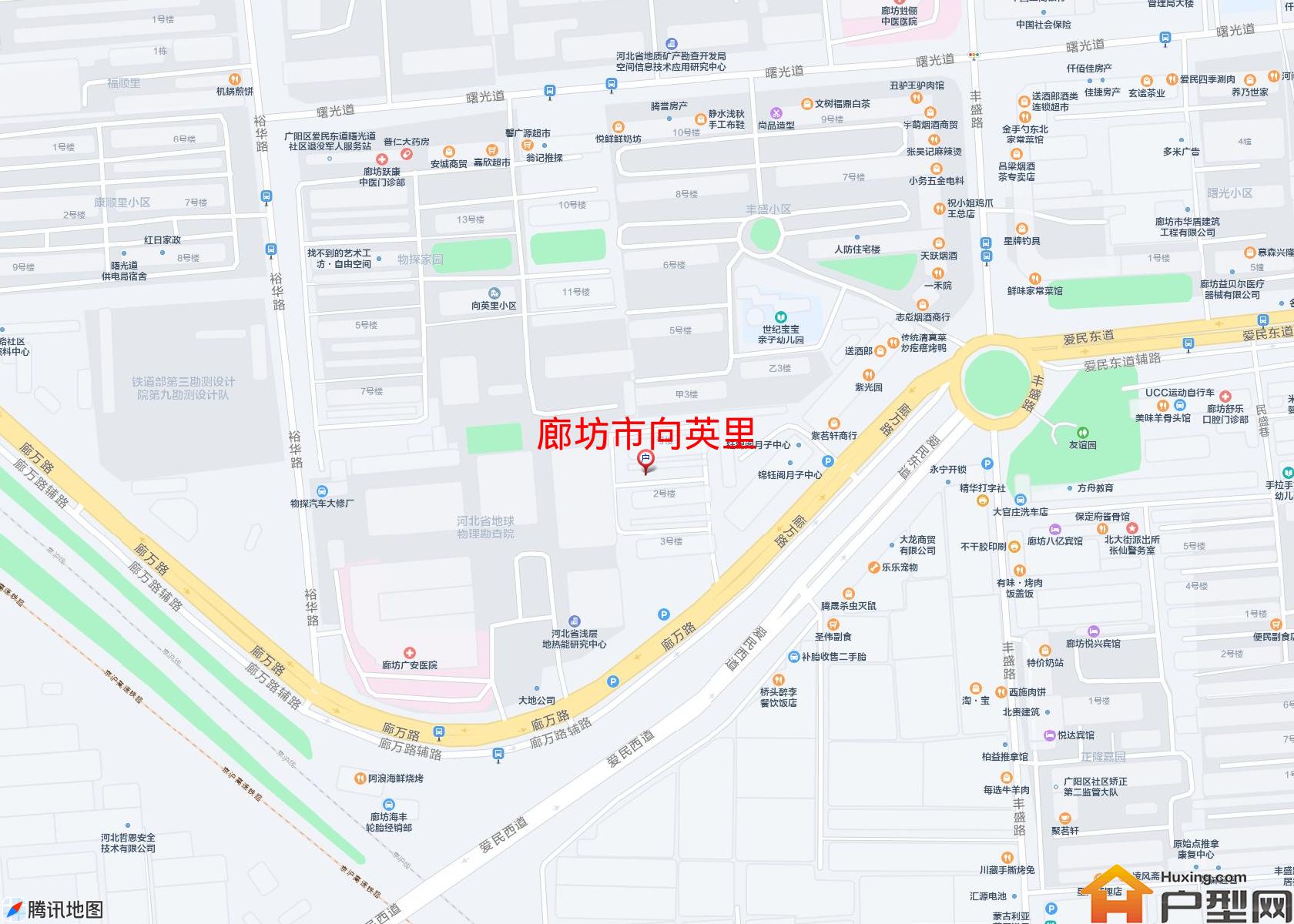 向英里小区 - 户型网