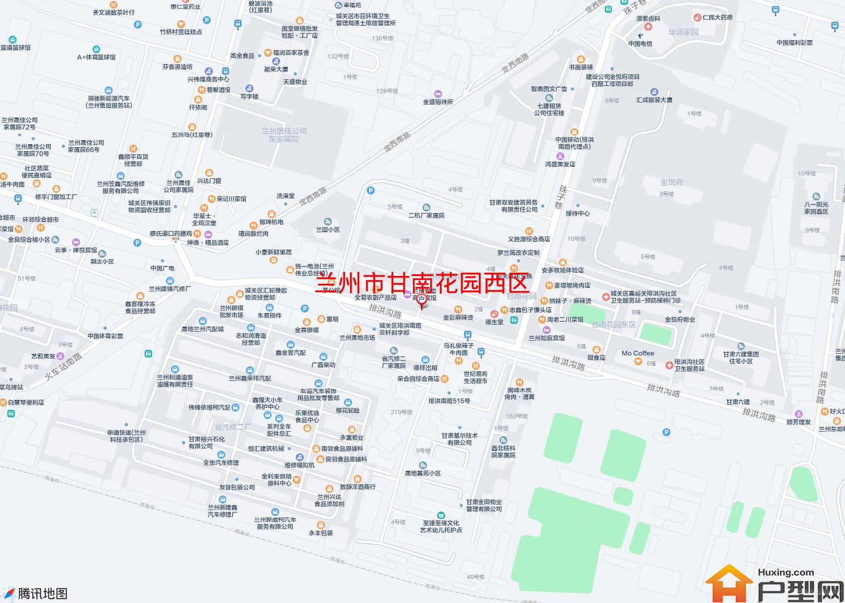 甘南花园西区小区 - 户型网
