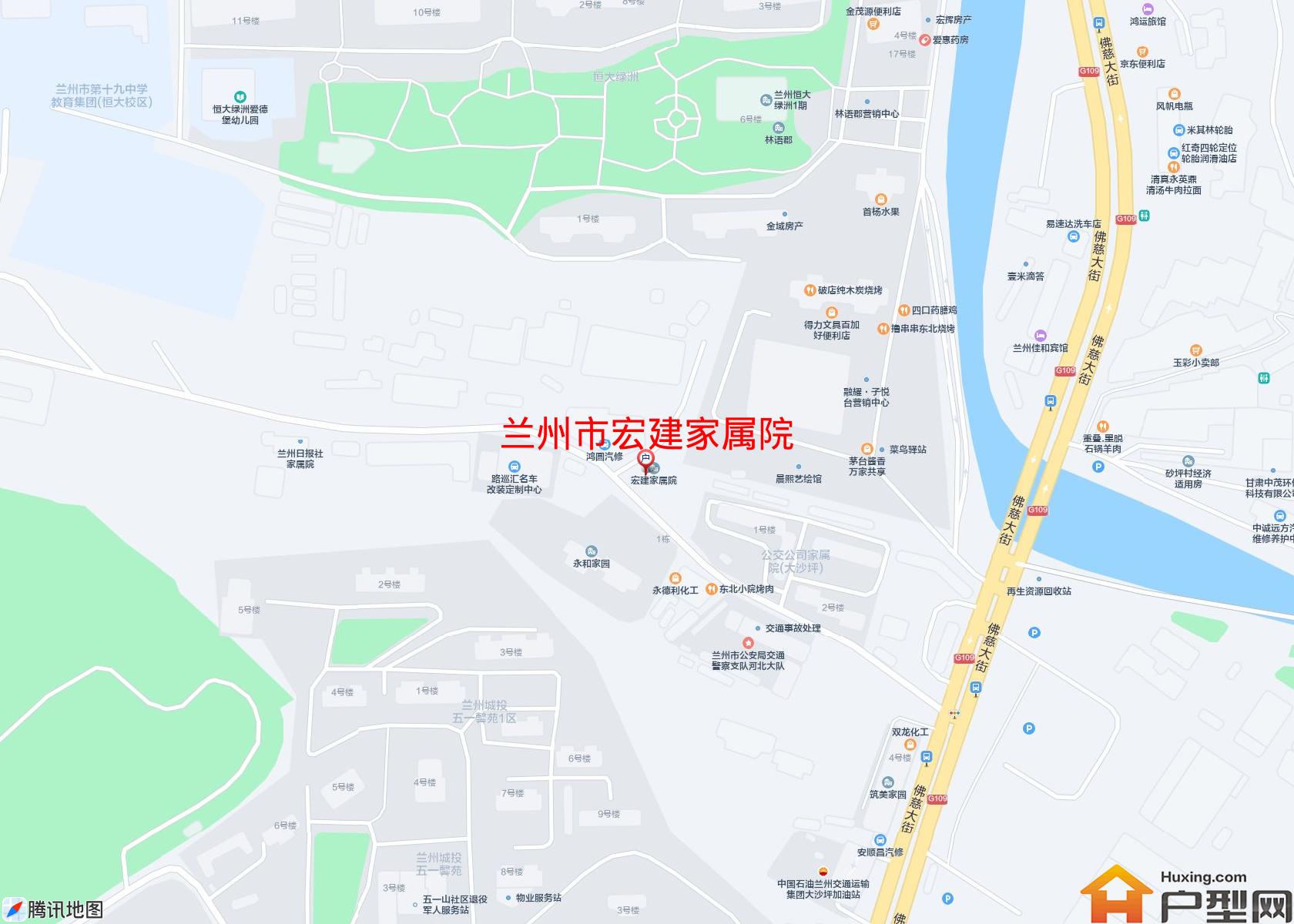 宏建家属院小区 - 户型网