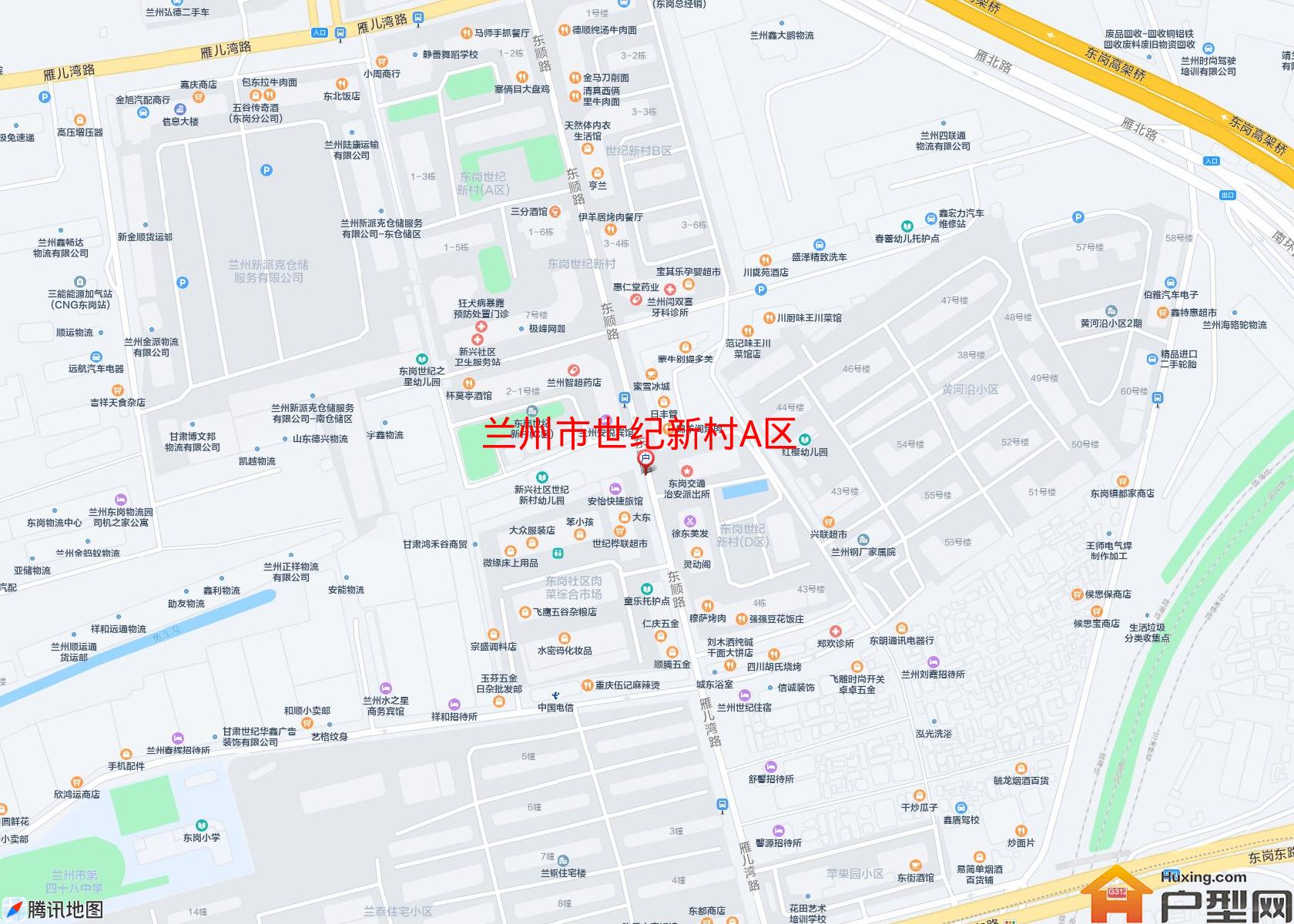 世纪新村A区小区 - 户型网