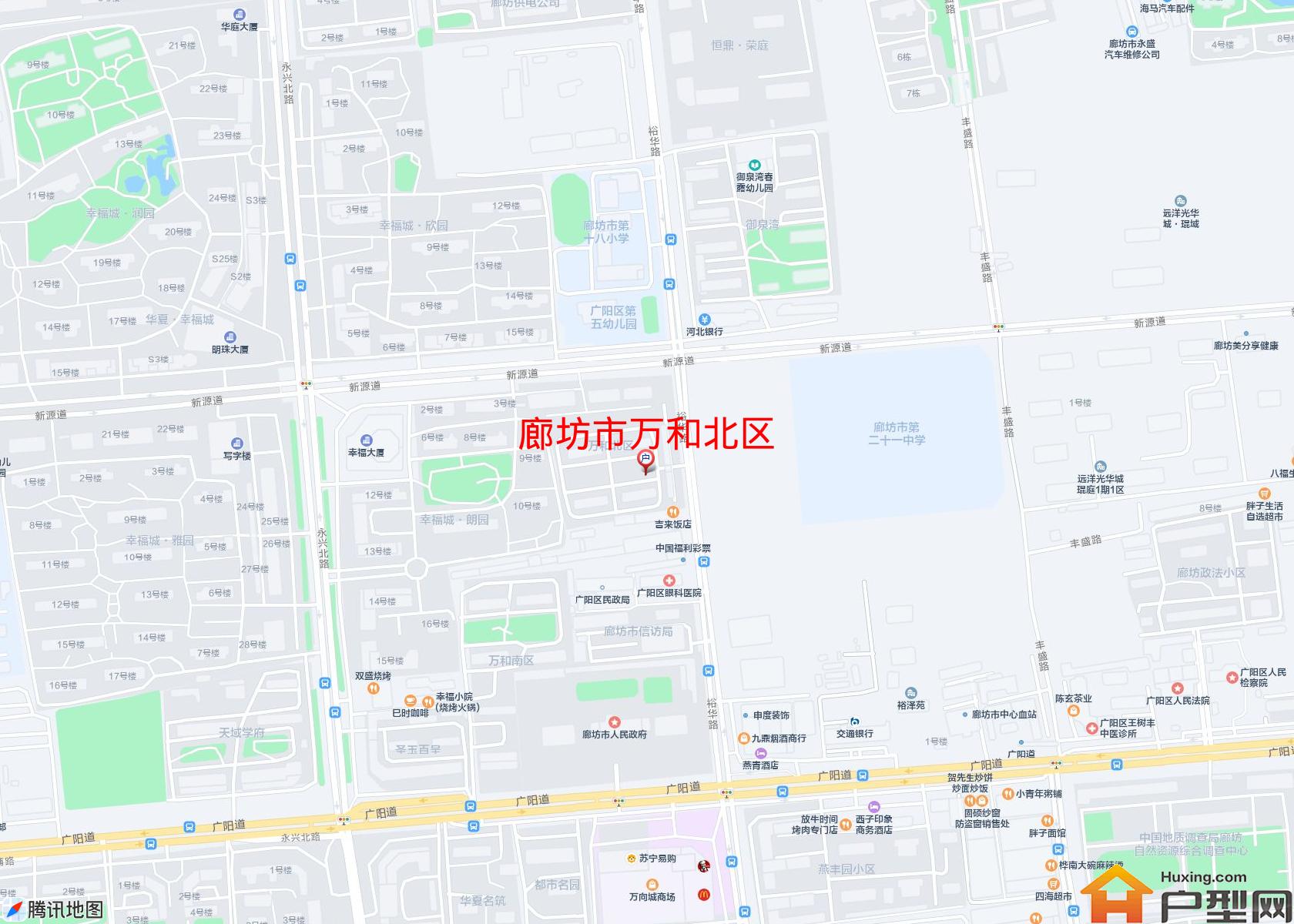 万和北区小区 - 户型网