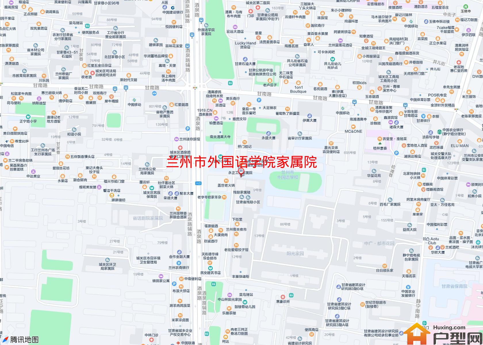 外国语学院家属院小区 - 户型网
