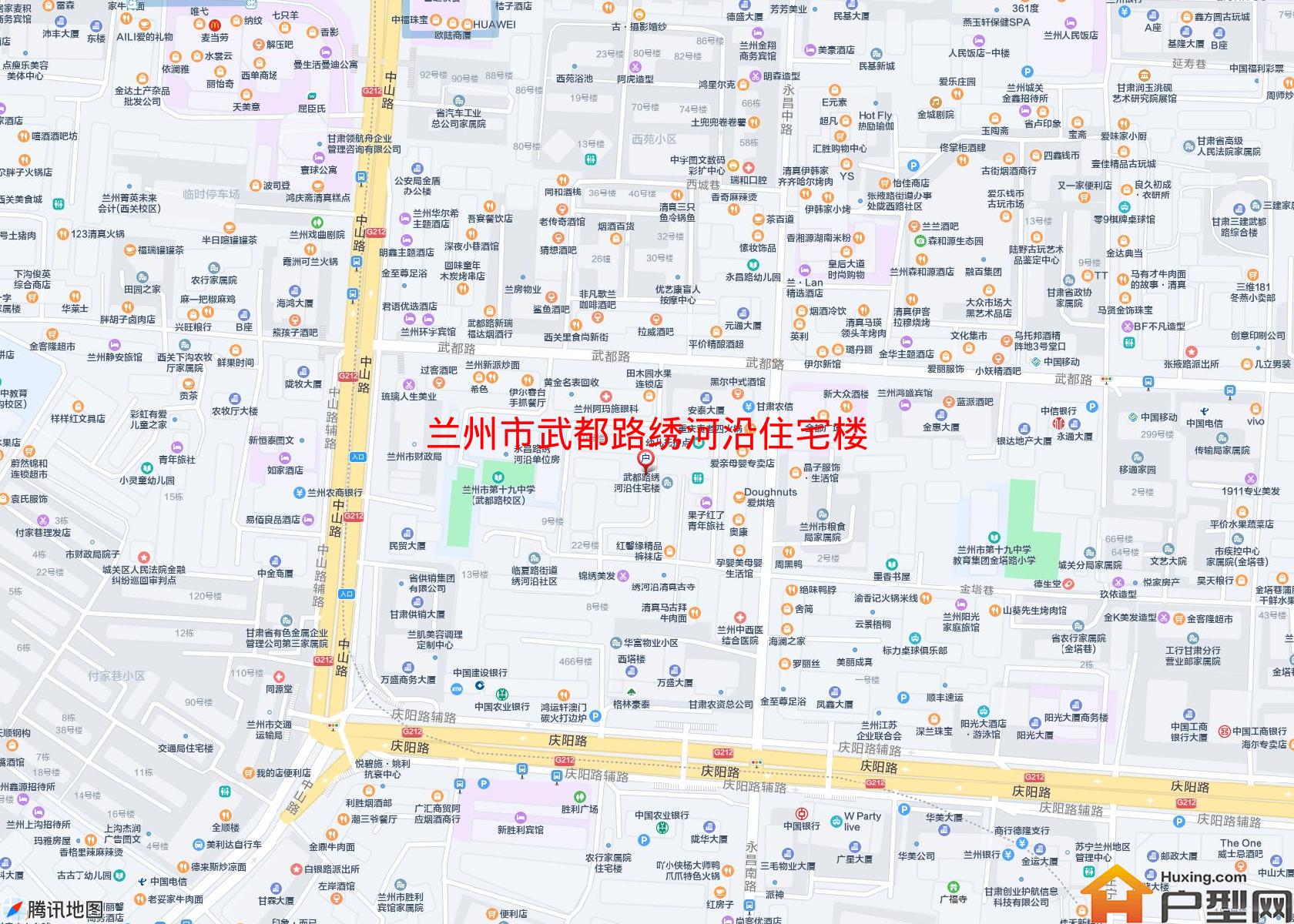 武都路绣河沿住宅楼小区 - 户型网