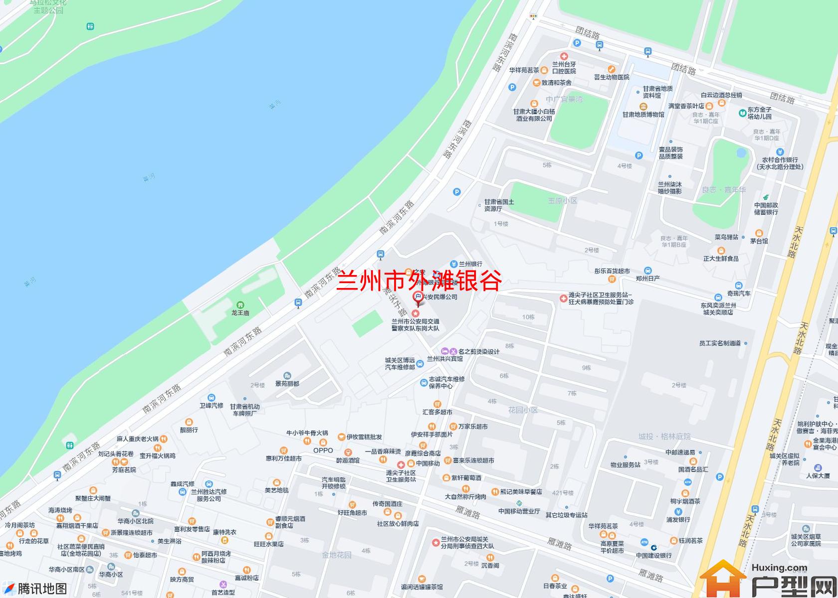 外滩银谷小区 - 户型网