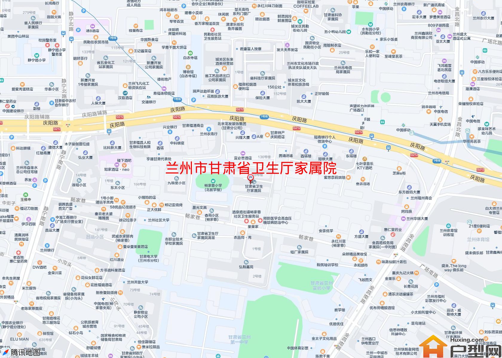 甘肃省卫生厅家属院小区 - 户型网