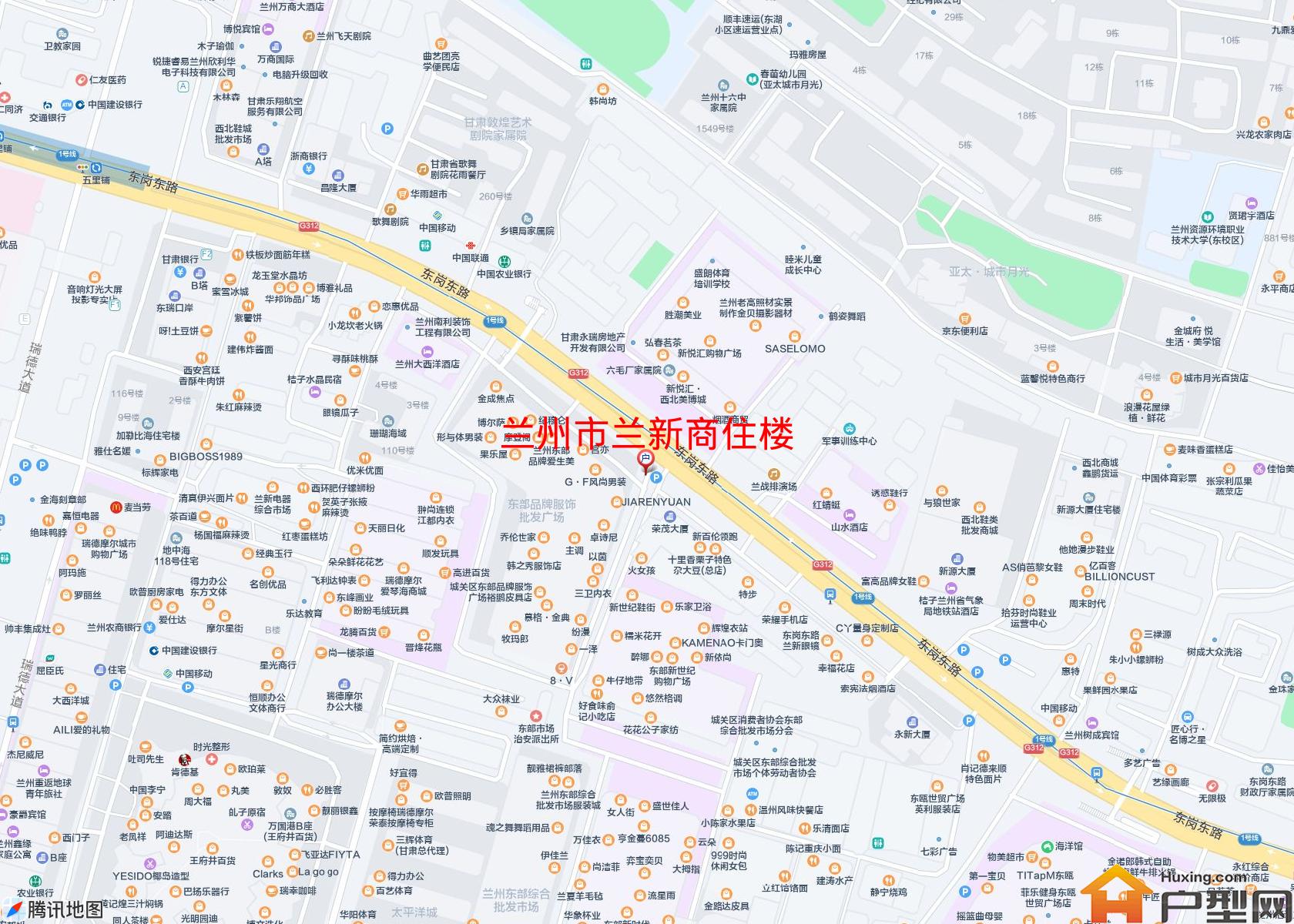 兰新商住楼小区 - 户型网