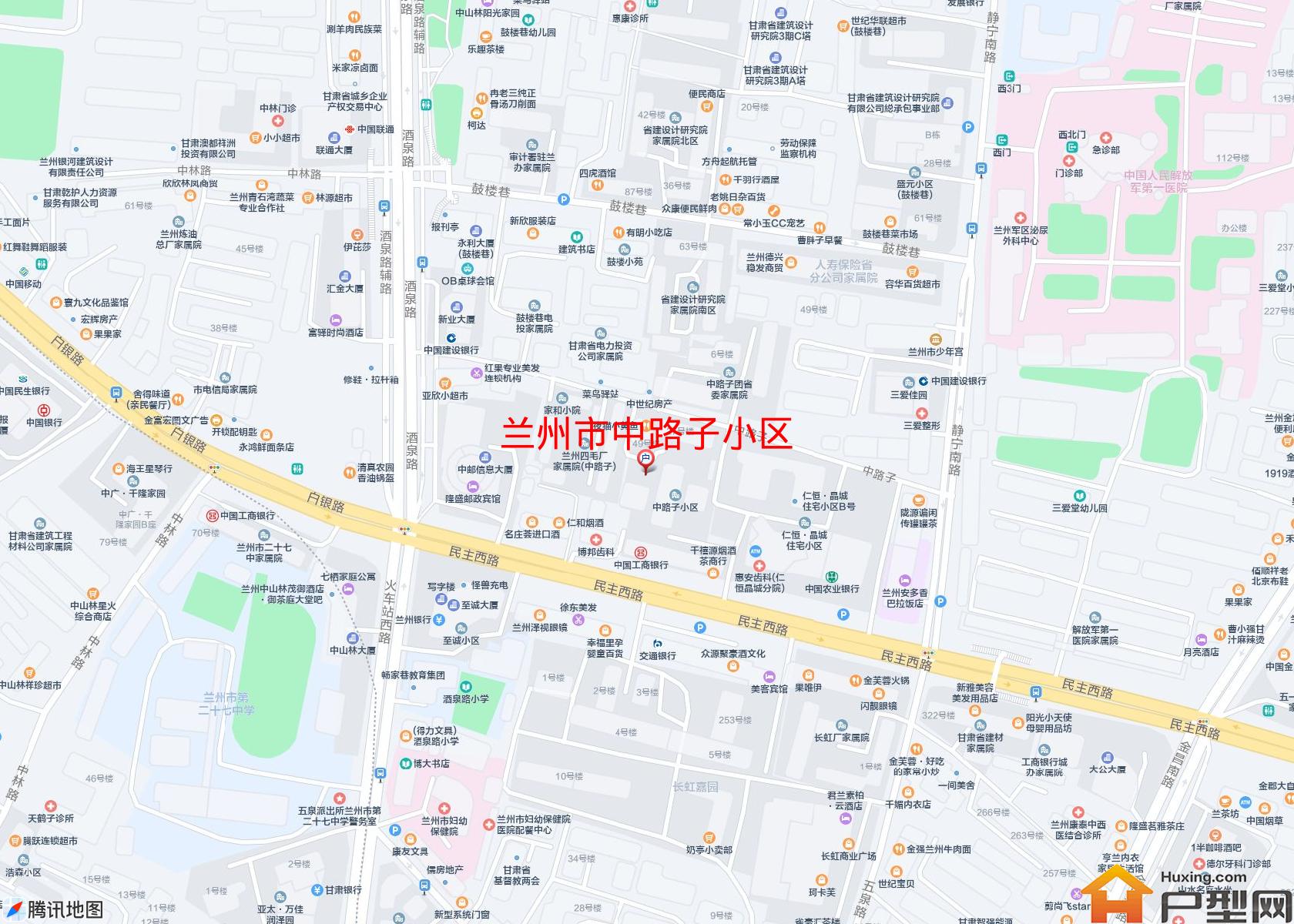 中路子小区小区 - 户型网