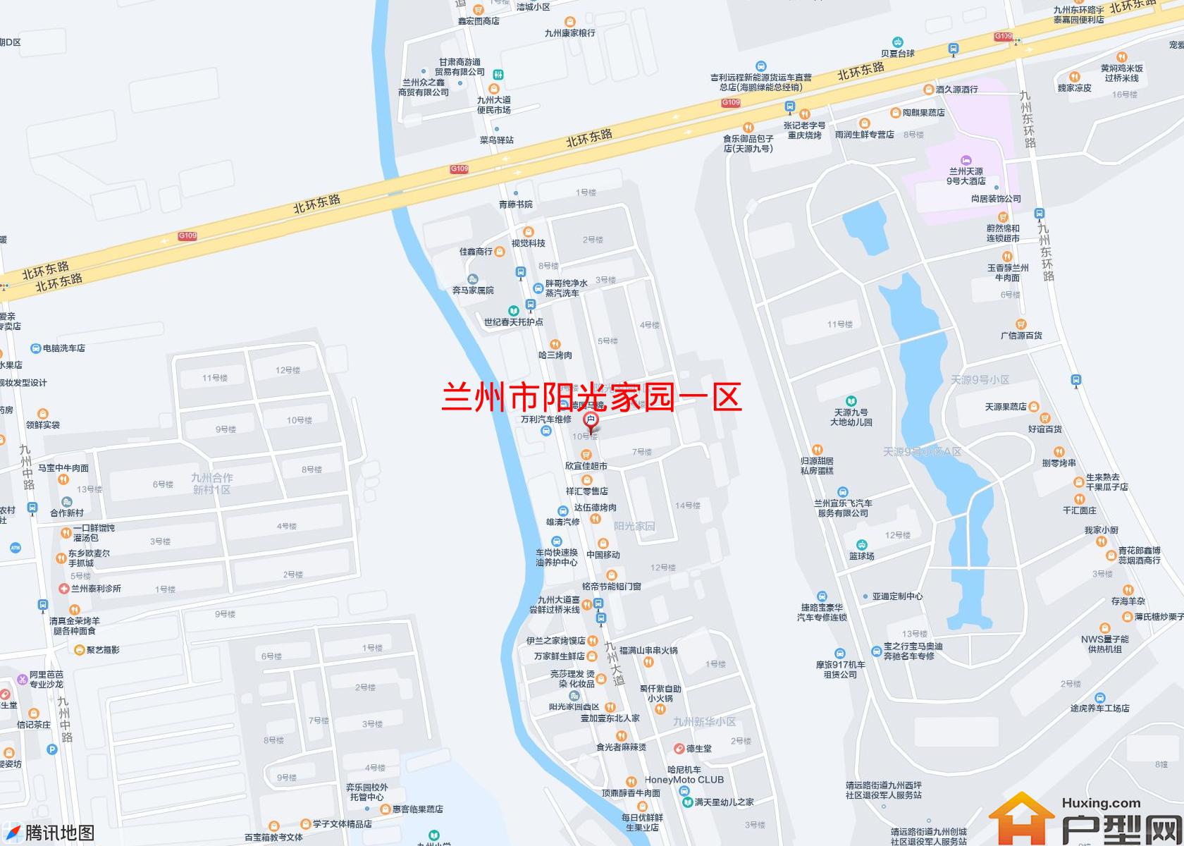 阳光家园一区小区 - 户型网