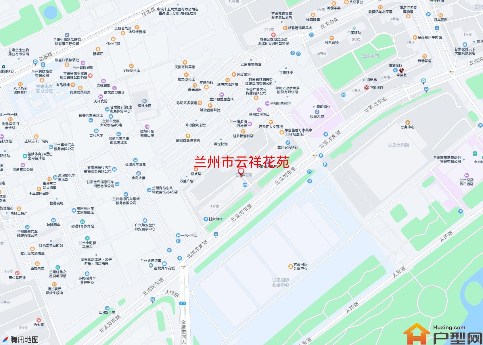 云祥花苑小区 - 户型网