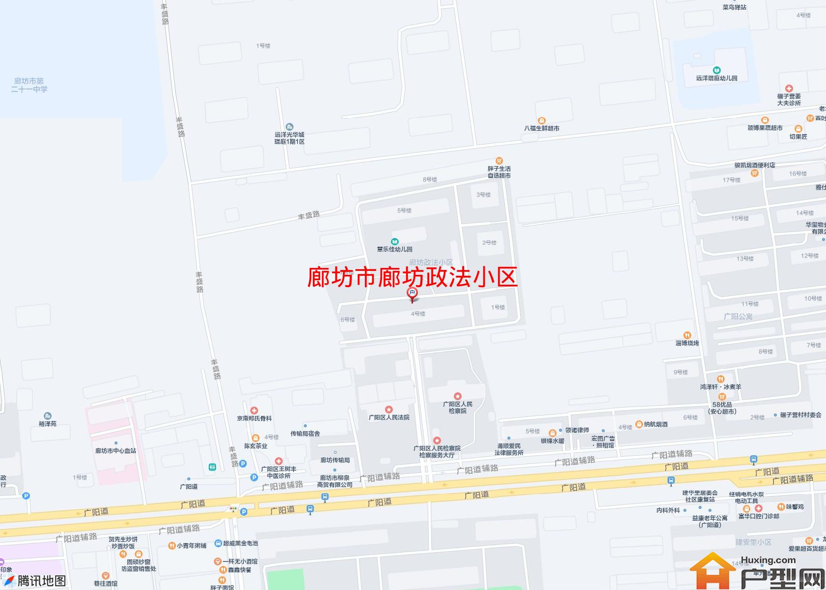 廊坊政法小区小区 - 户型网