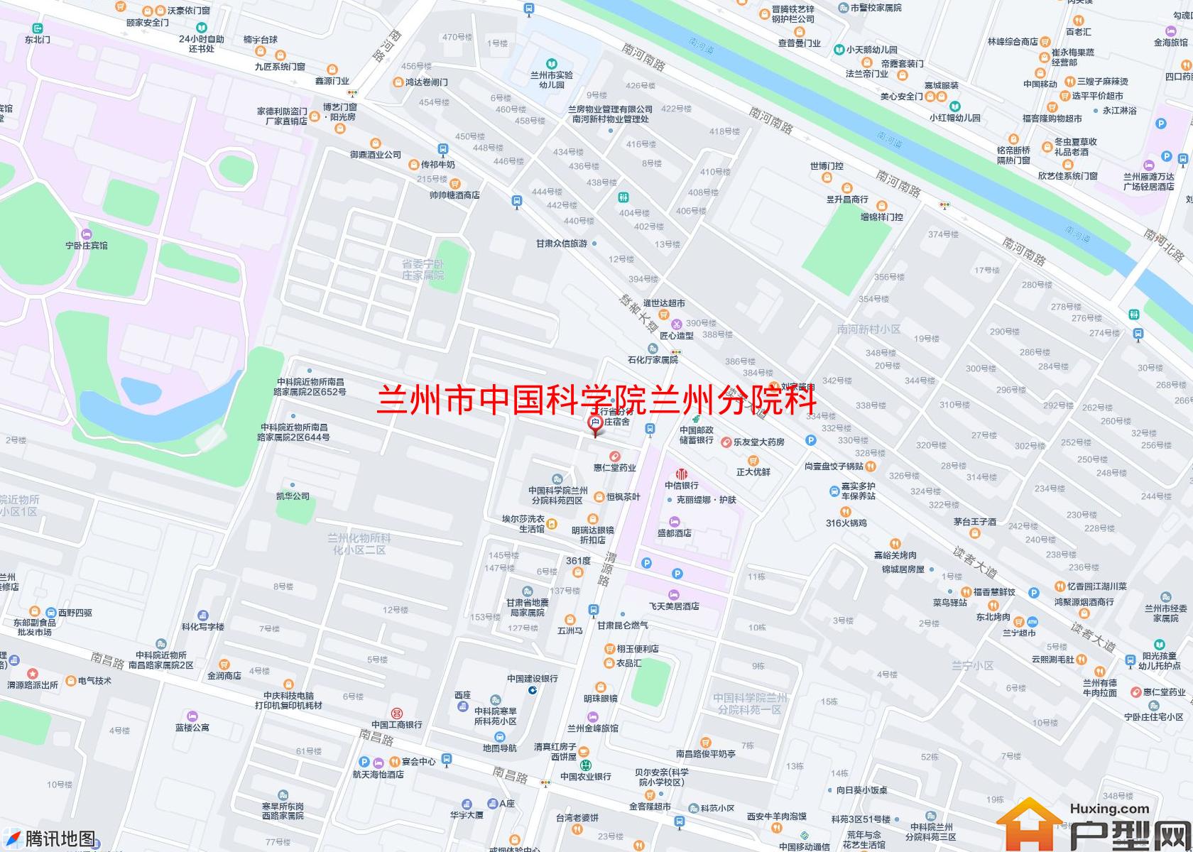 中国科学院兰州分院科苑四区小区 - 户型网