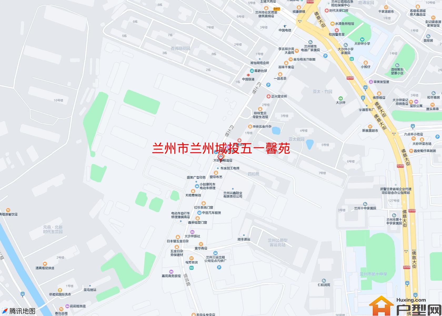 兰州城投五一馨苑小区 - 户型网