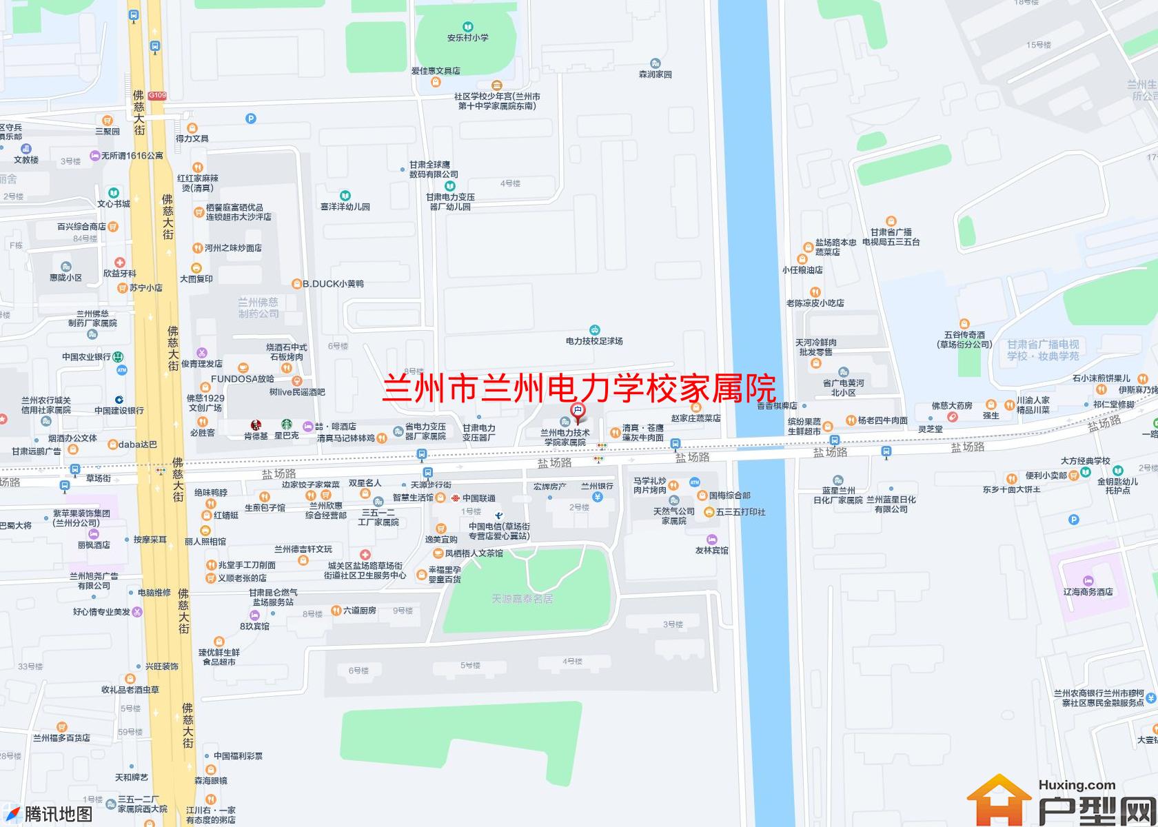 兰州电力学校家属院小区 - 户型网