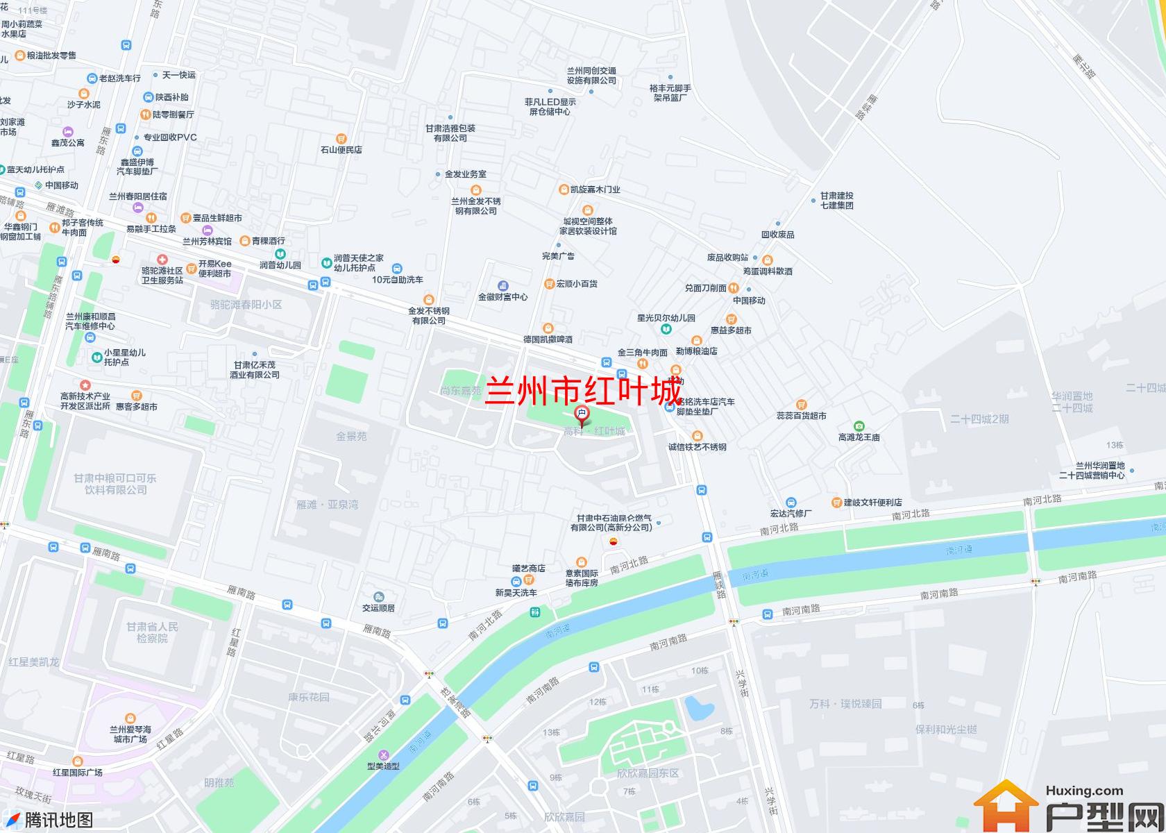 红叶城小区 - 户型网