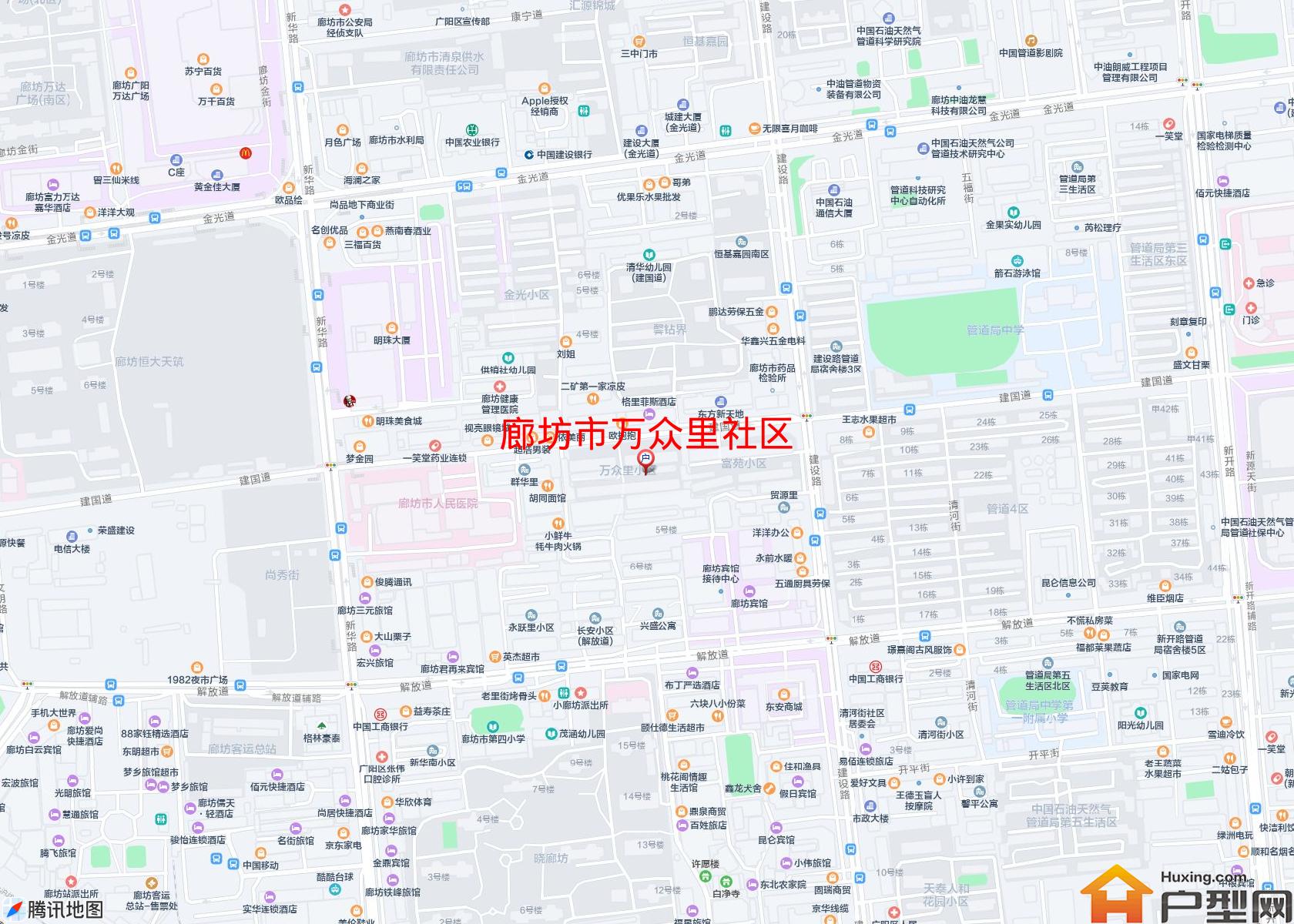 万众里社区小区 - 户型网