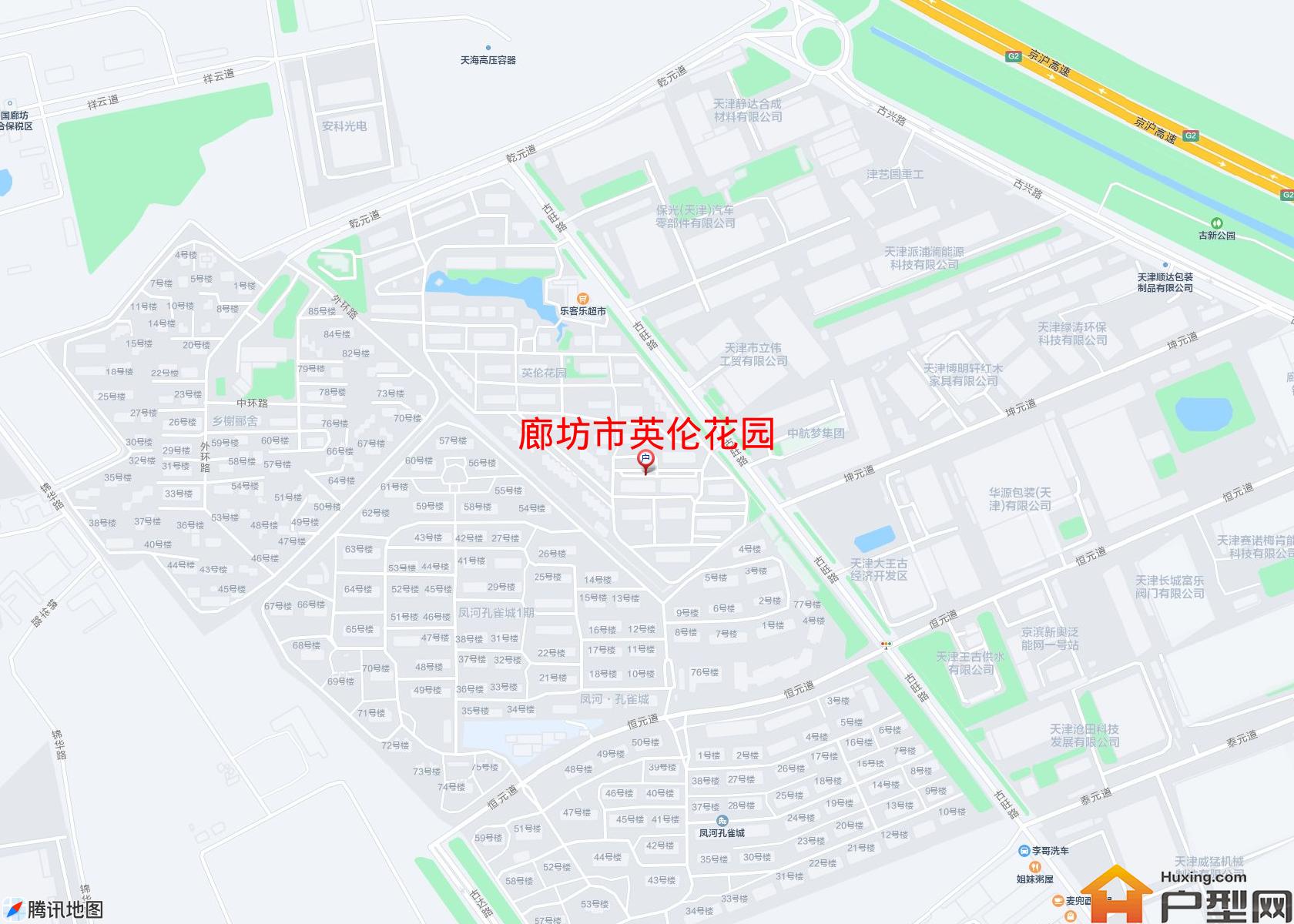 英伦花园小区 - 户型网