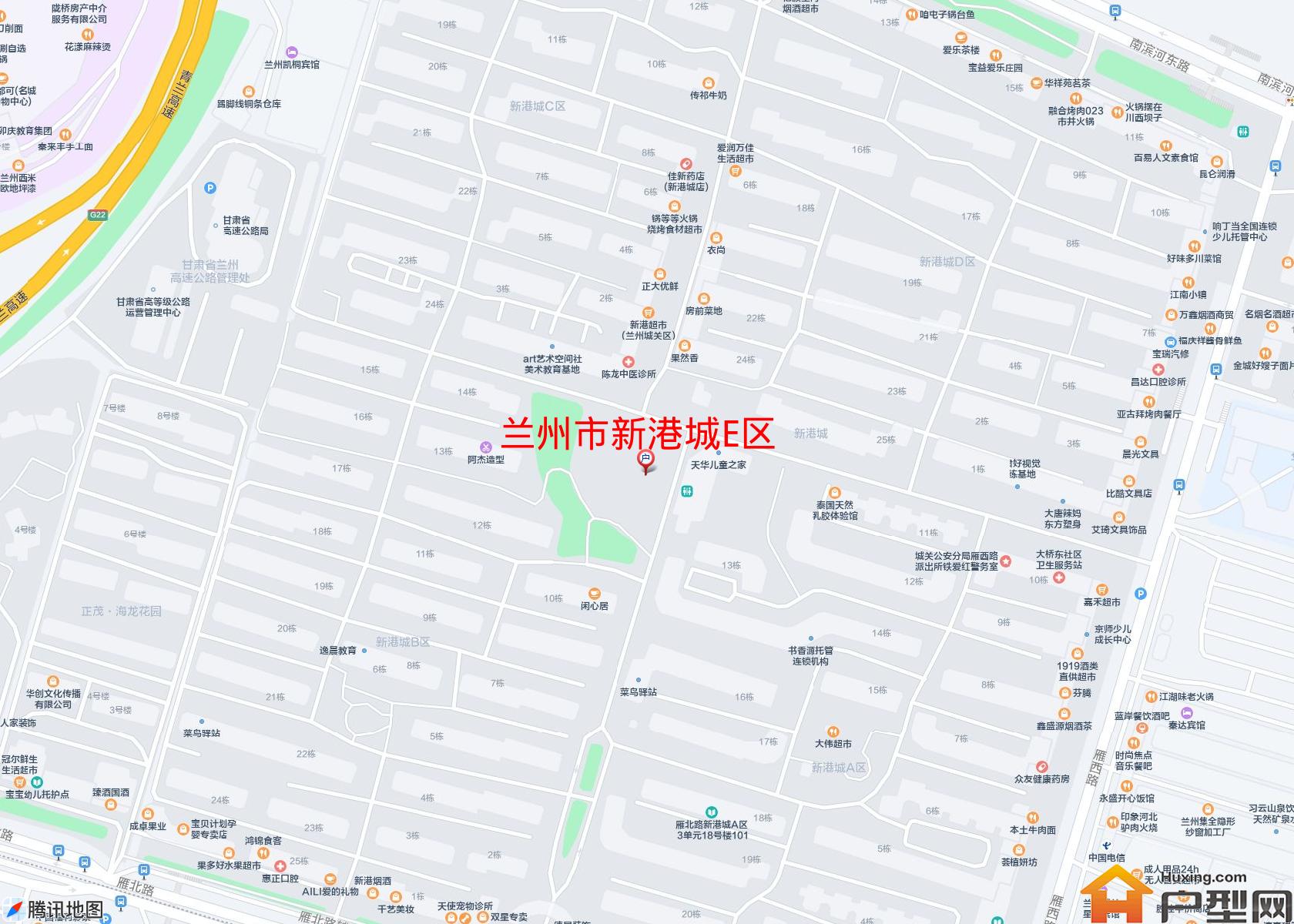 新港城E区小区 - 户型网