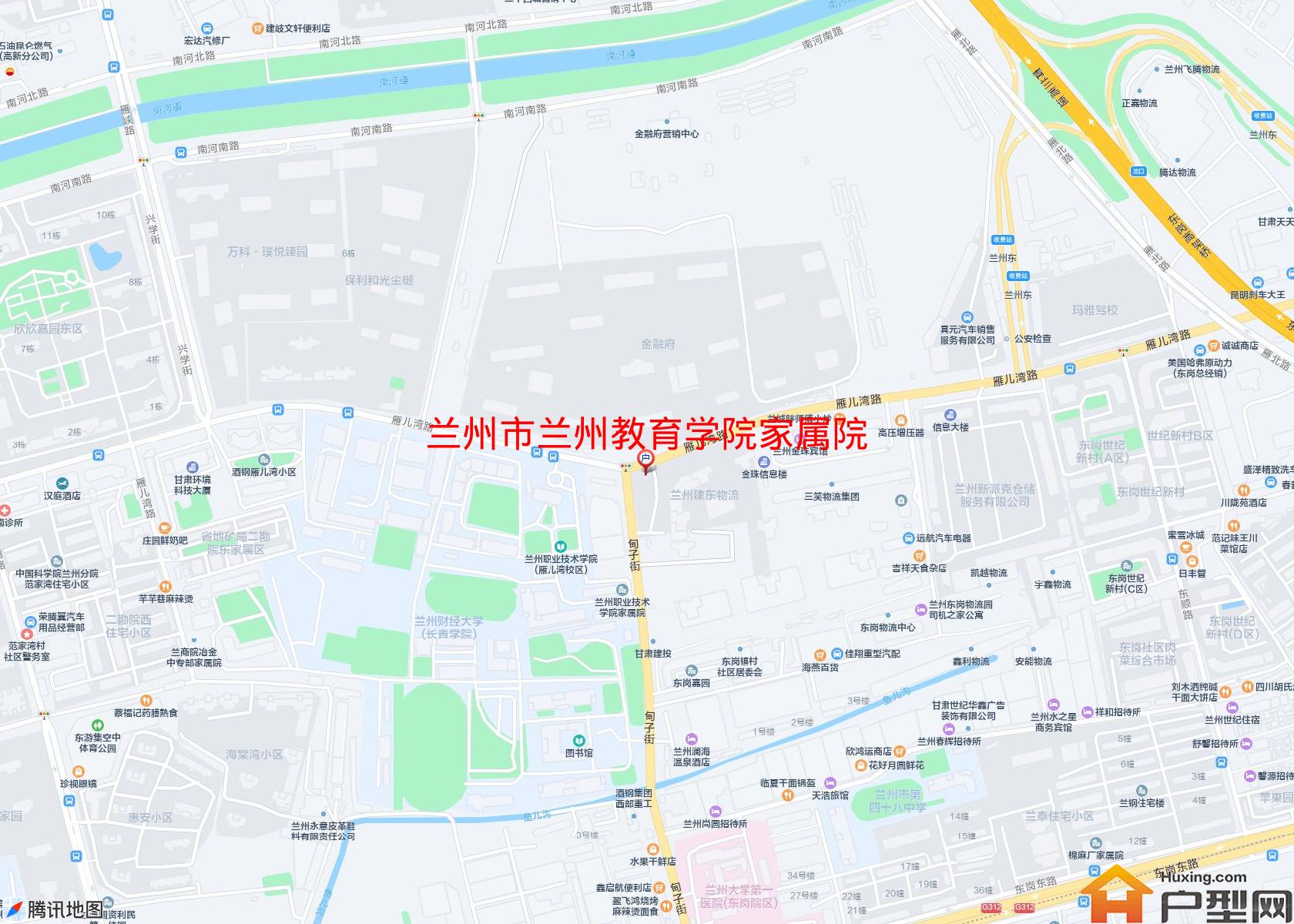 兰州教育学院家属院小区 - 户型网