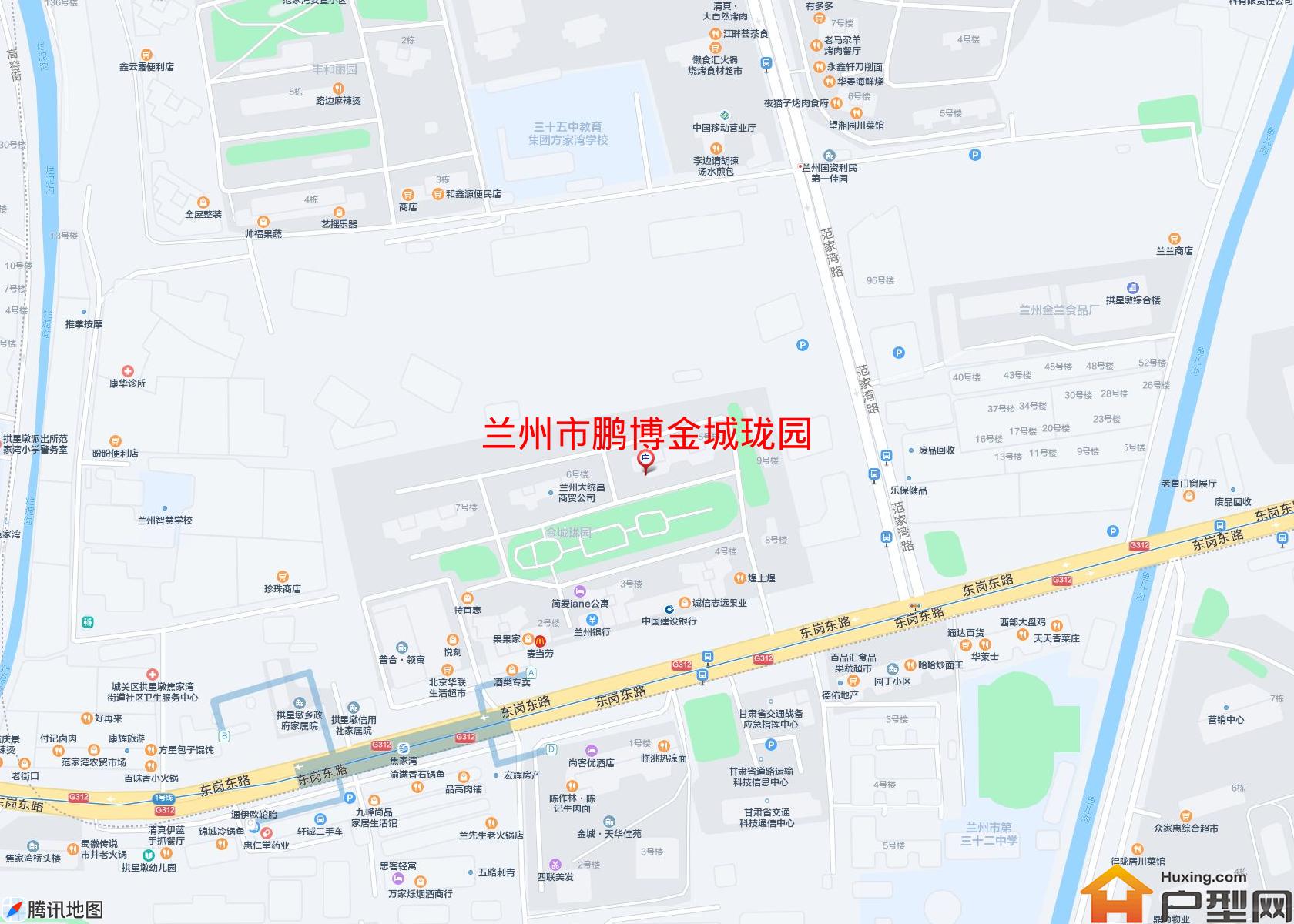 鹏博金城珑园小区 - 户型网