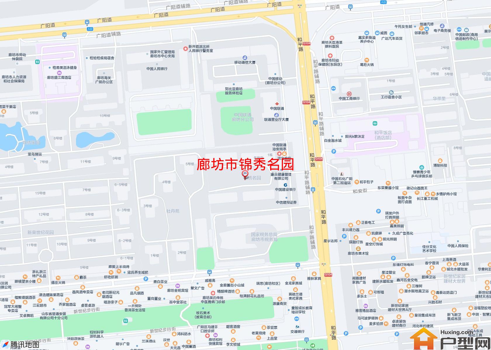 锦秀名园小区 - 户型网