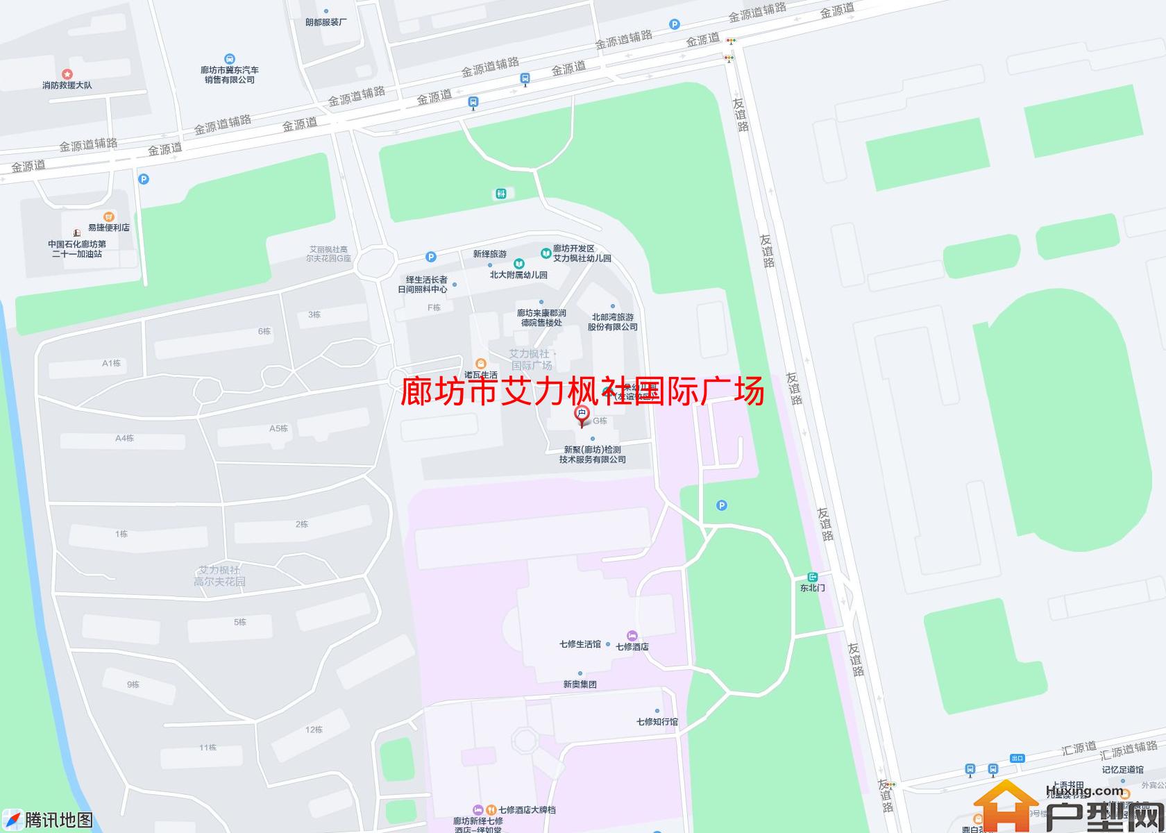 艾力枫社国际广场小区 - 户型网