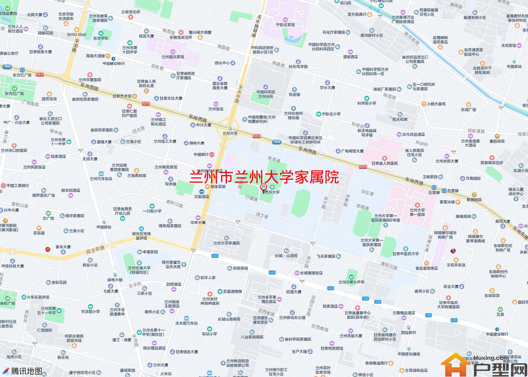 兰州大学家属院小区 - 户型网