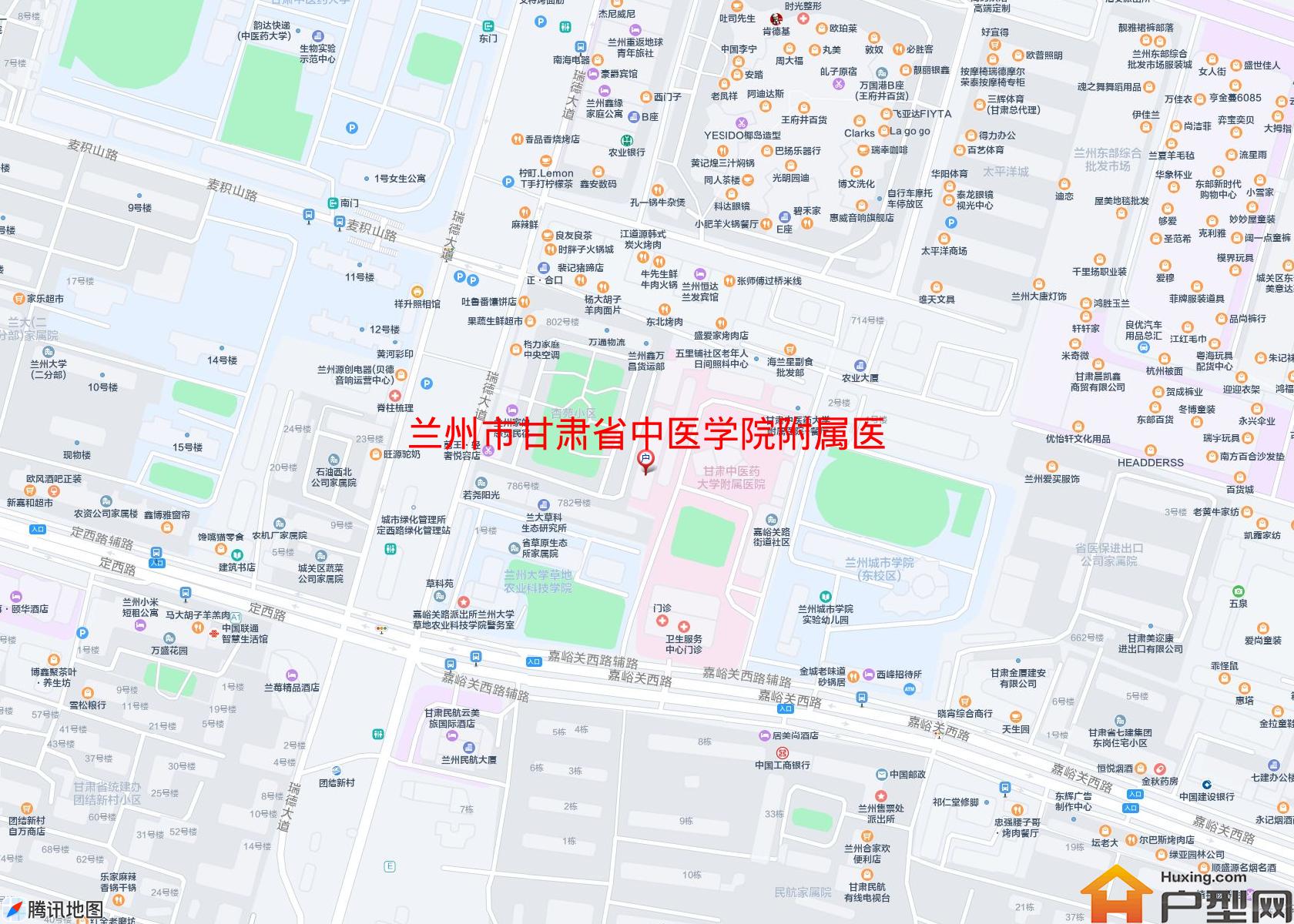 甘肃省中医学院附属医院家属院小区 - 户型网