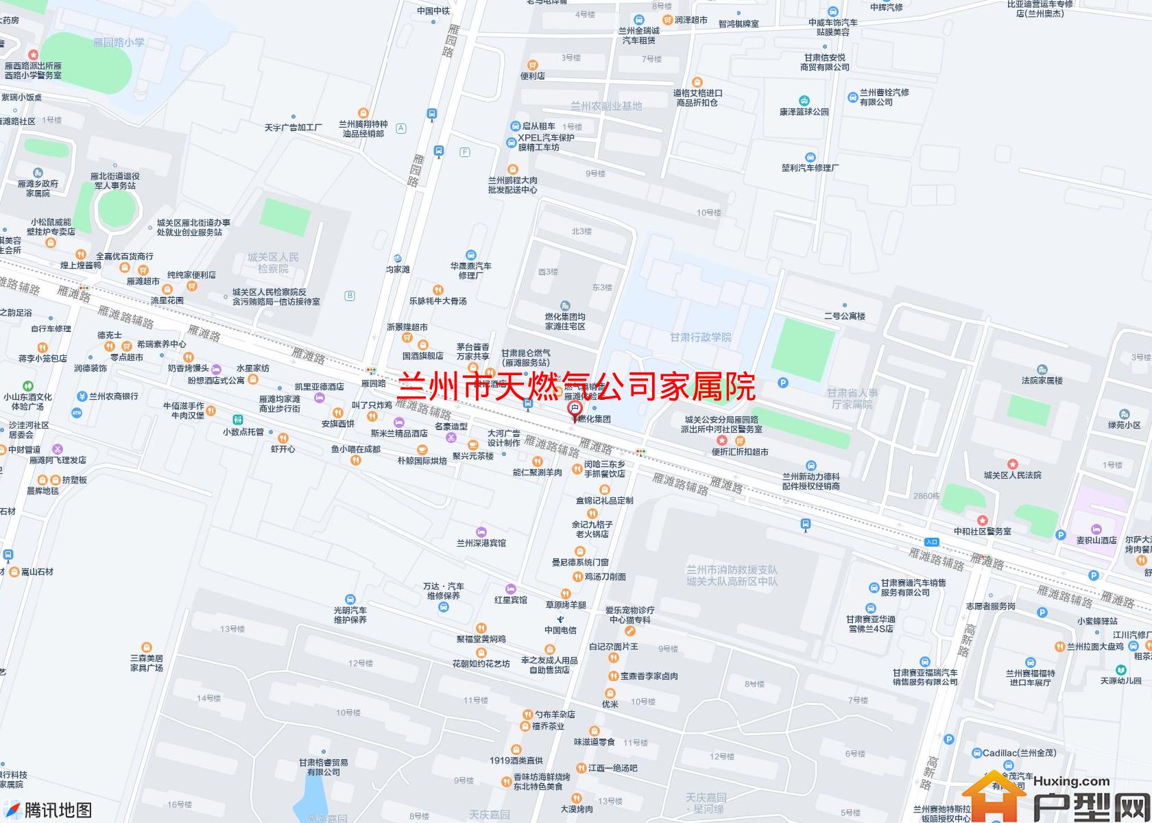 天燃气公司家属院小区 - 户型网