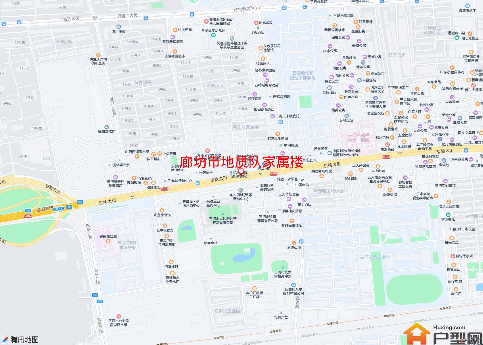 地质队家属楼小区 - 户型网