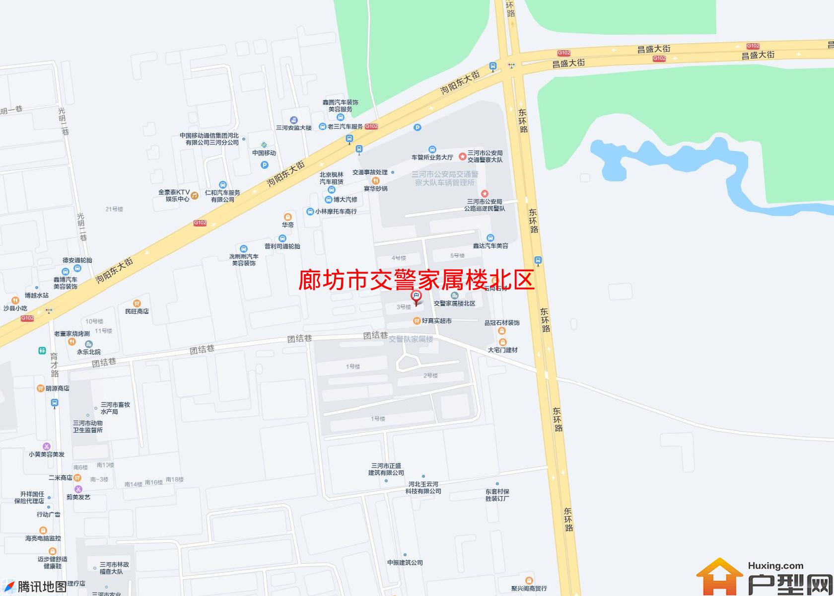 交警家属楼北区小区 - 户型网