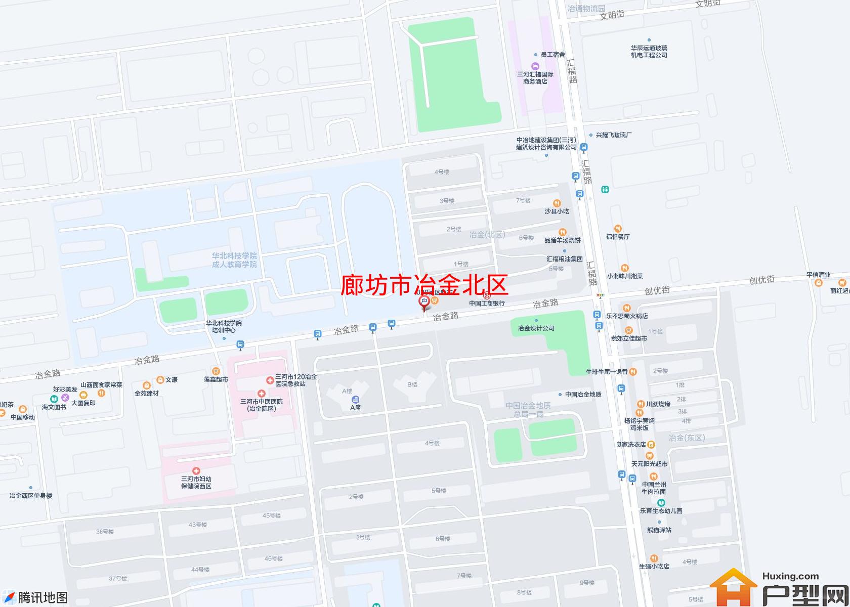 冶金北区小区 - 户型网